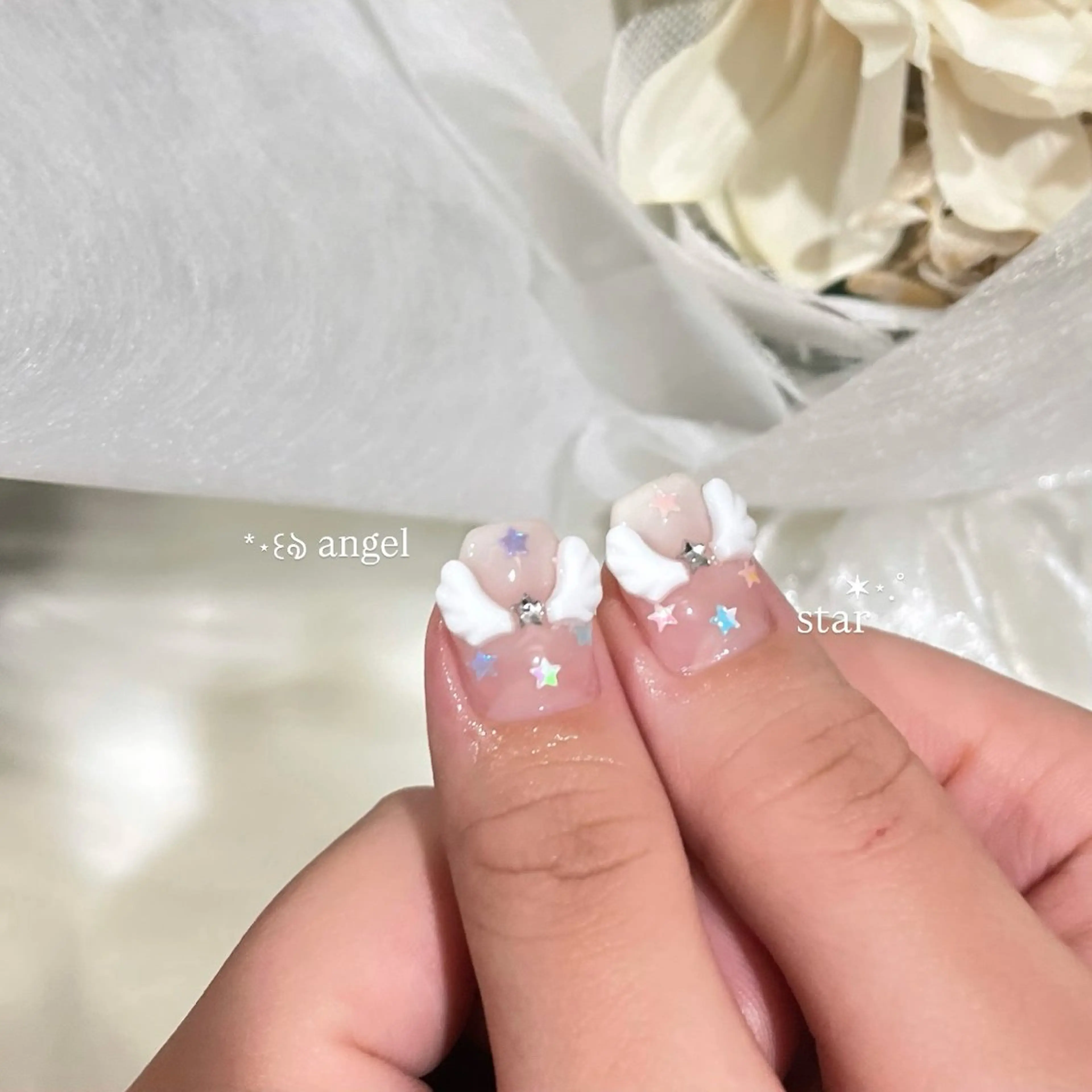 ネイル Blanche mimi.u_aのネイルデザイン