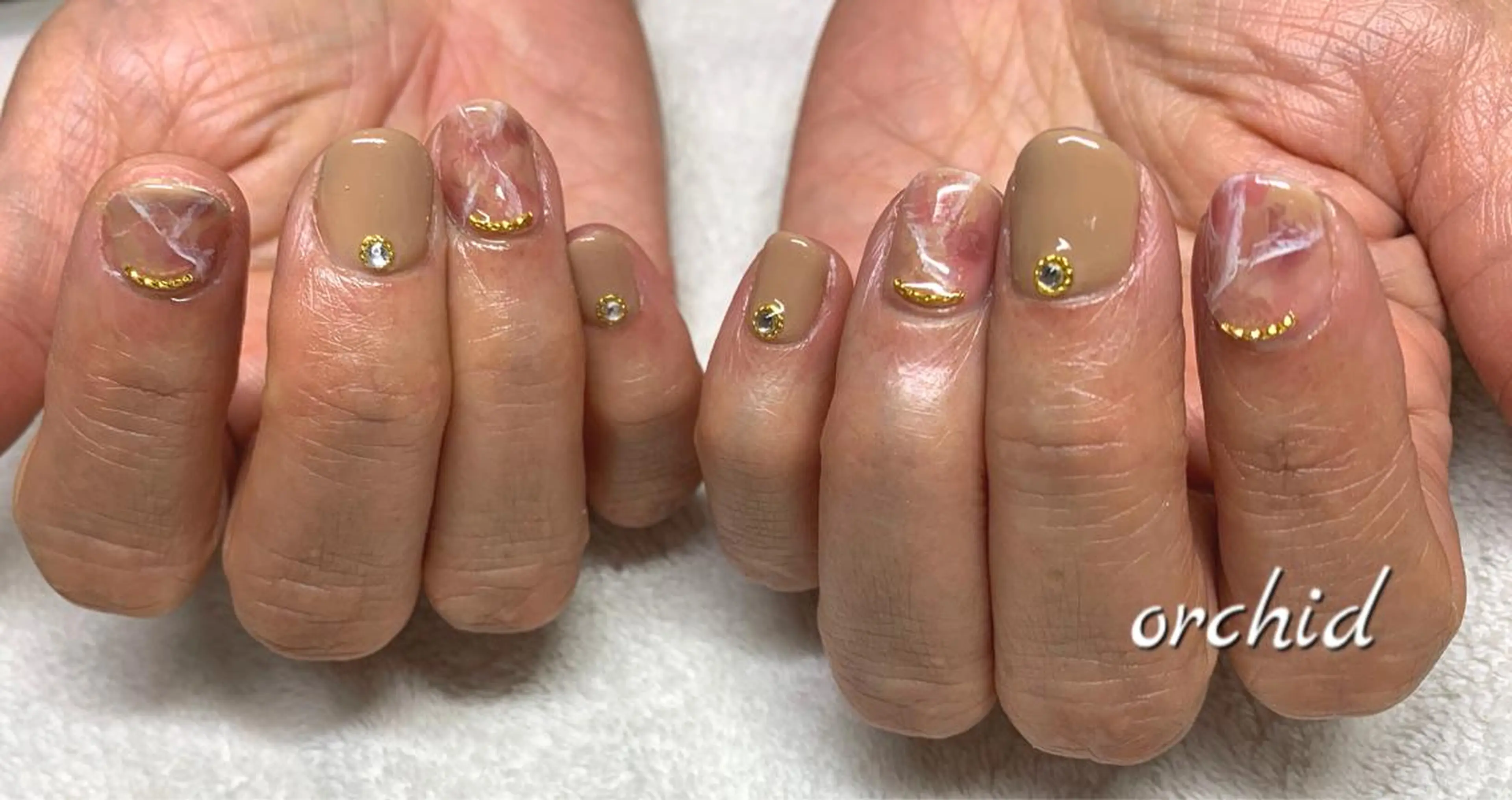 ネイル orchid ♡オーキッドのネイルデザイン