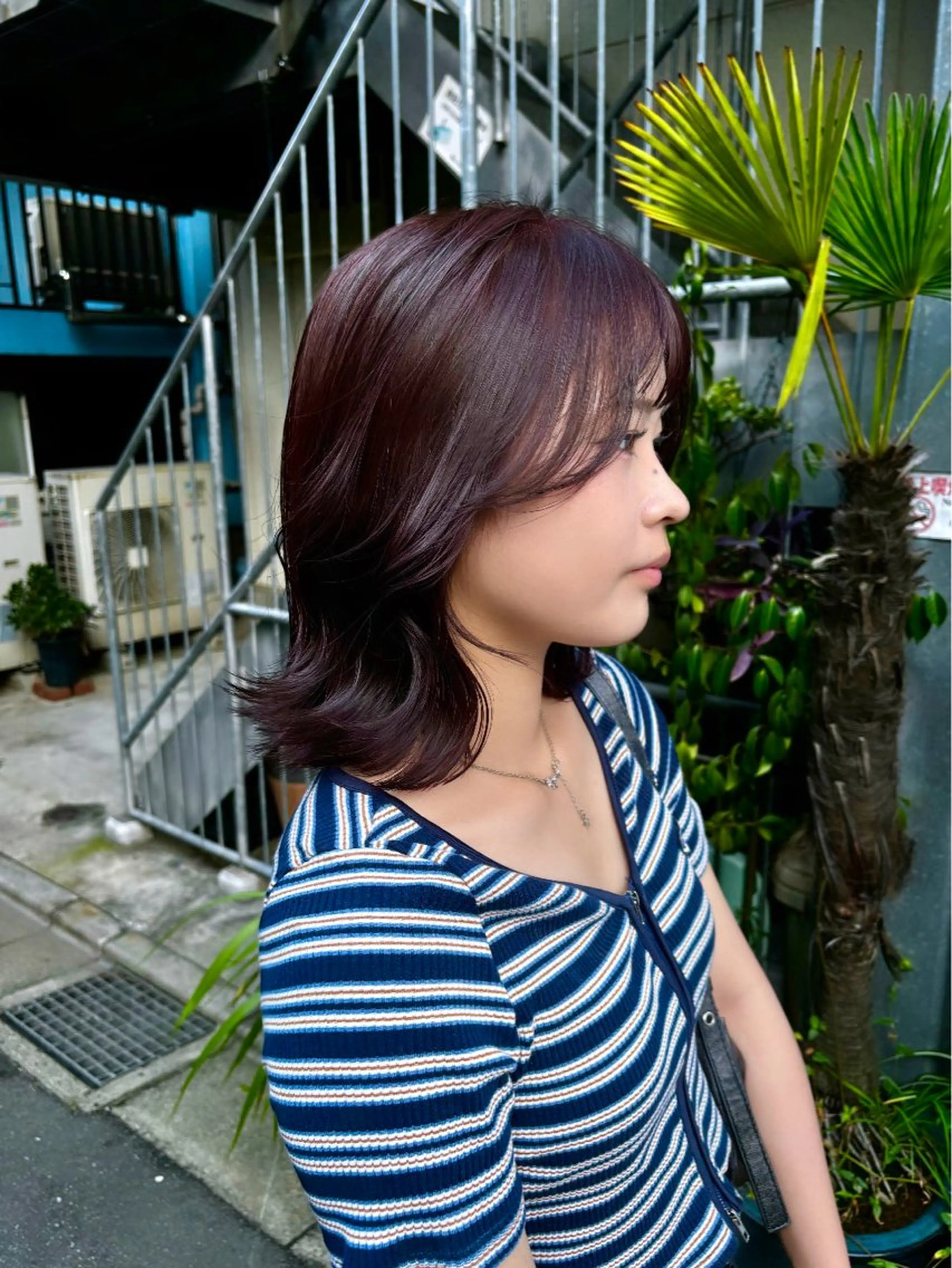 ミディアム カラー ヘアカラー トリートメント HIROKO / 透明感暖色カラー🎀のヘアスタイル