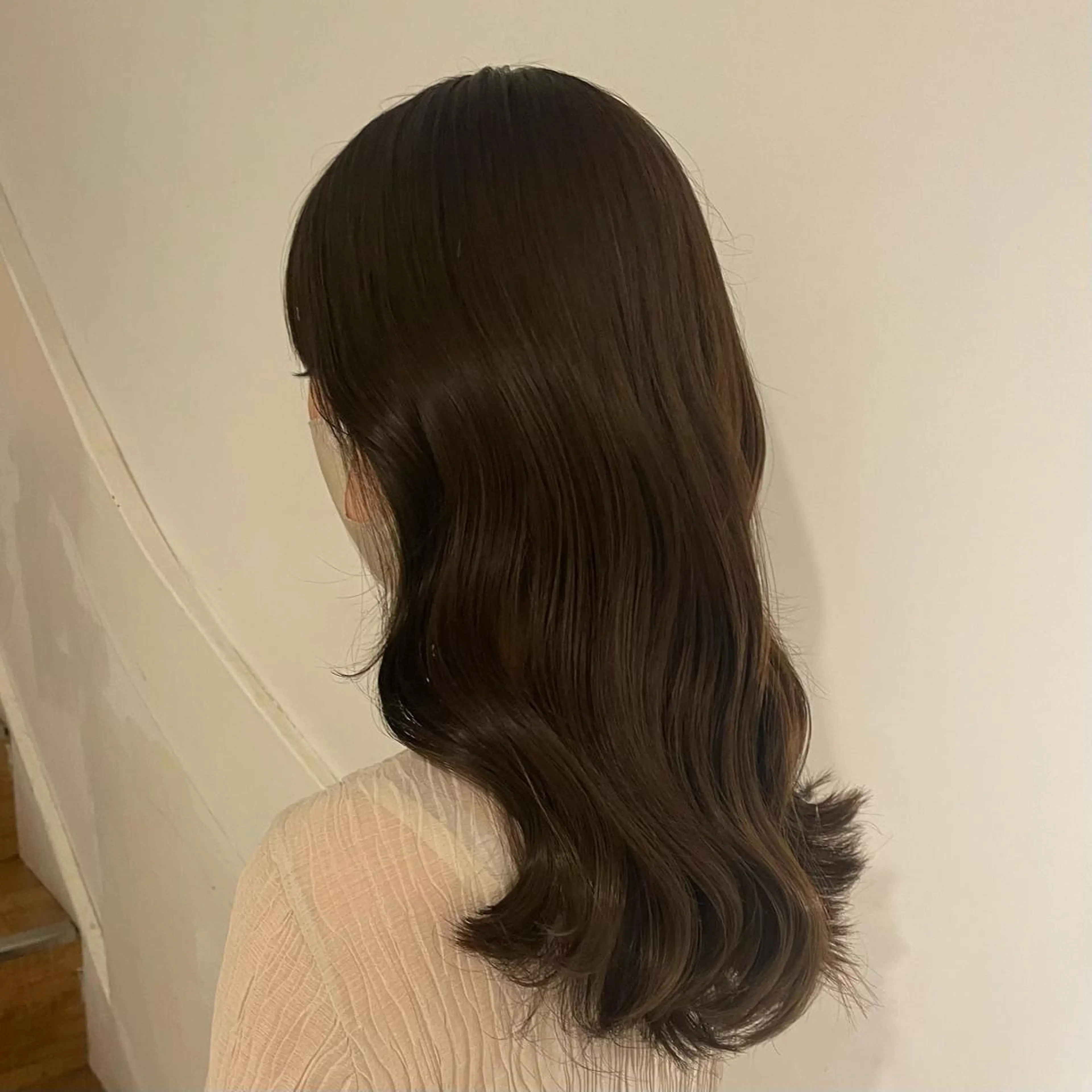 ロング 瀧澤 友里のヘアスタイル