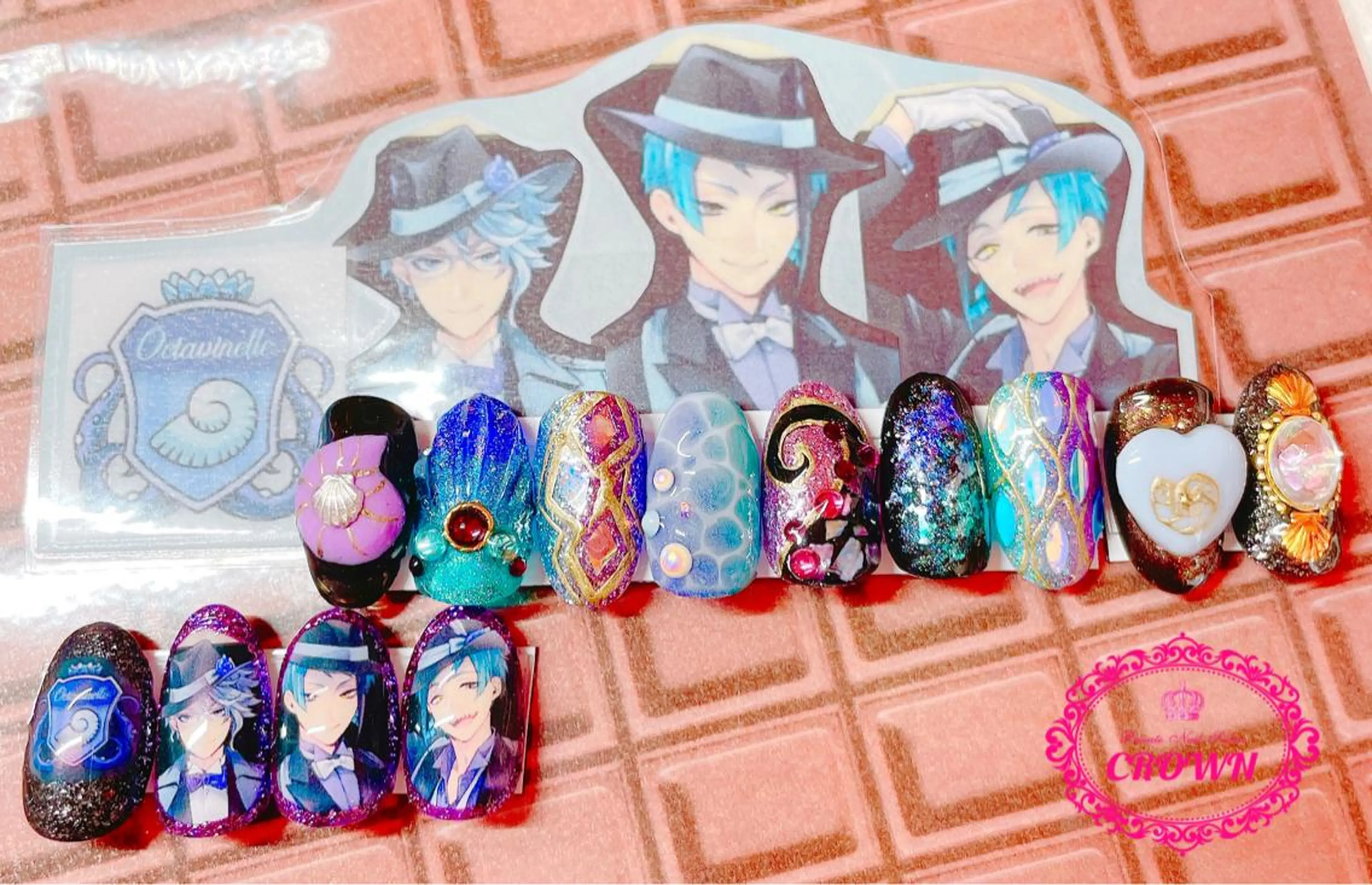 ネイル CROWN プライベートサロンのネイルデザイン