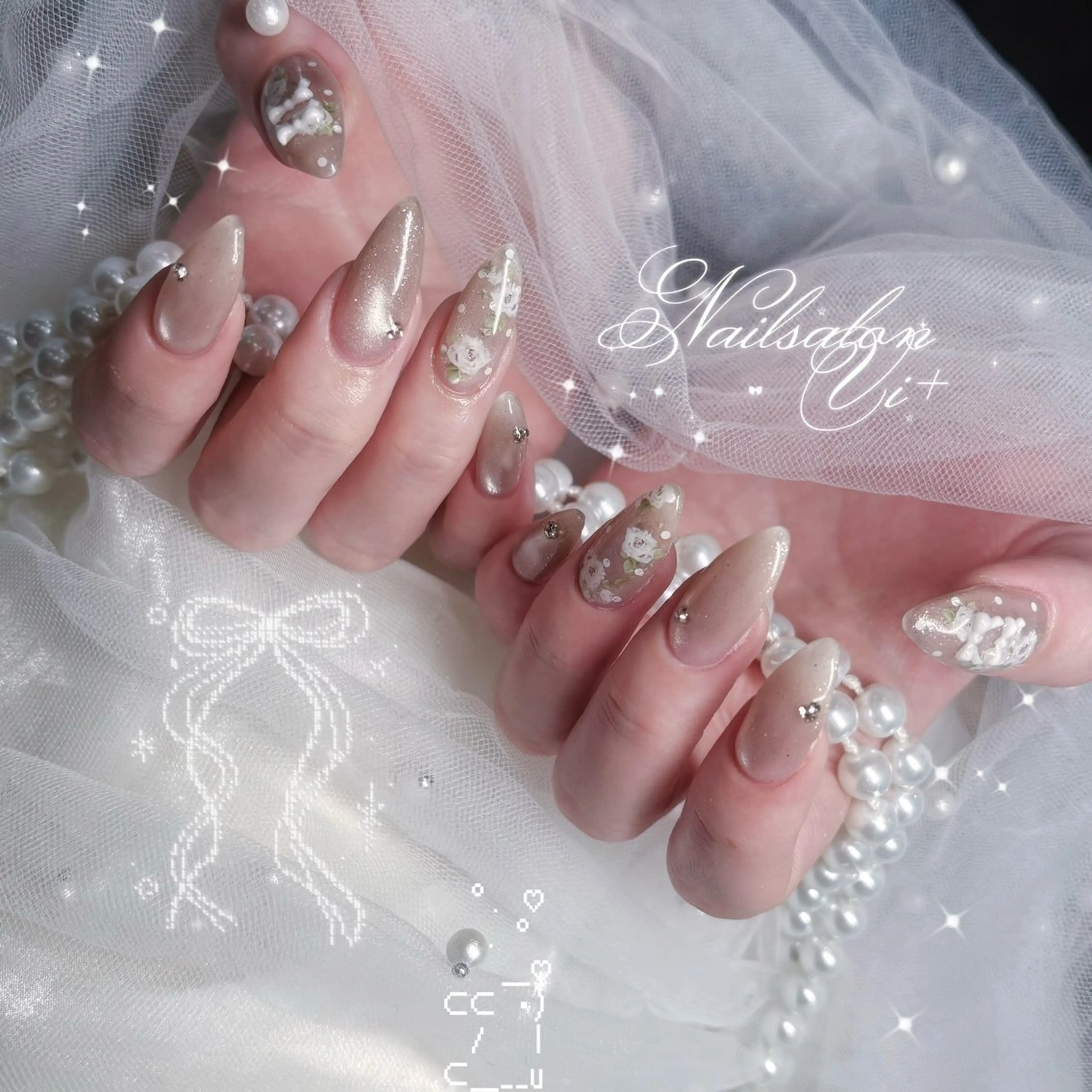 ネイル ハンドネイル 𝒦𝐸𝐼𝒩𝒜 錦糸町ネイルのネイルデザイン