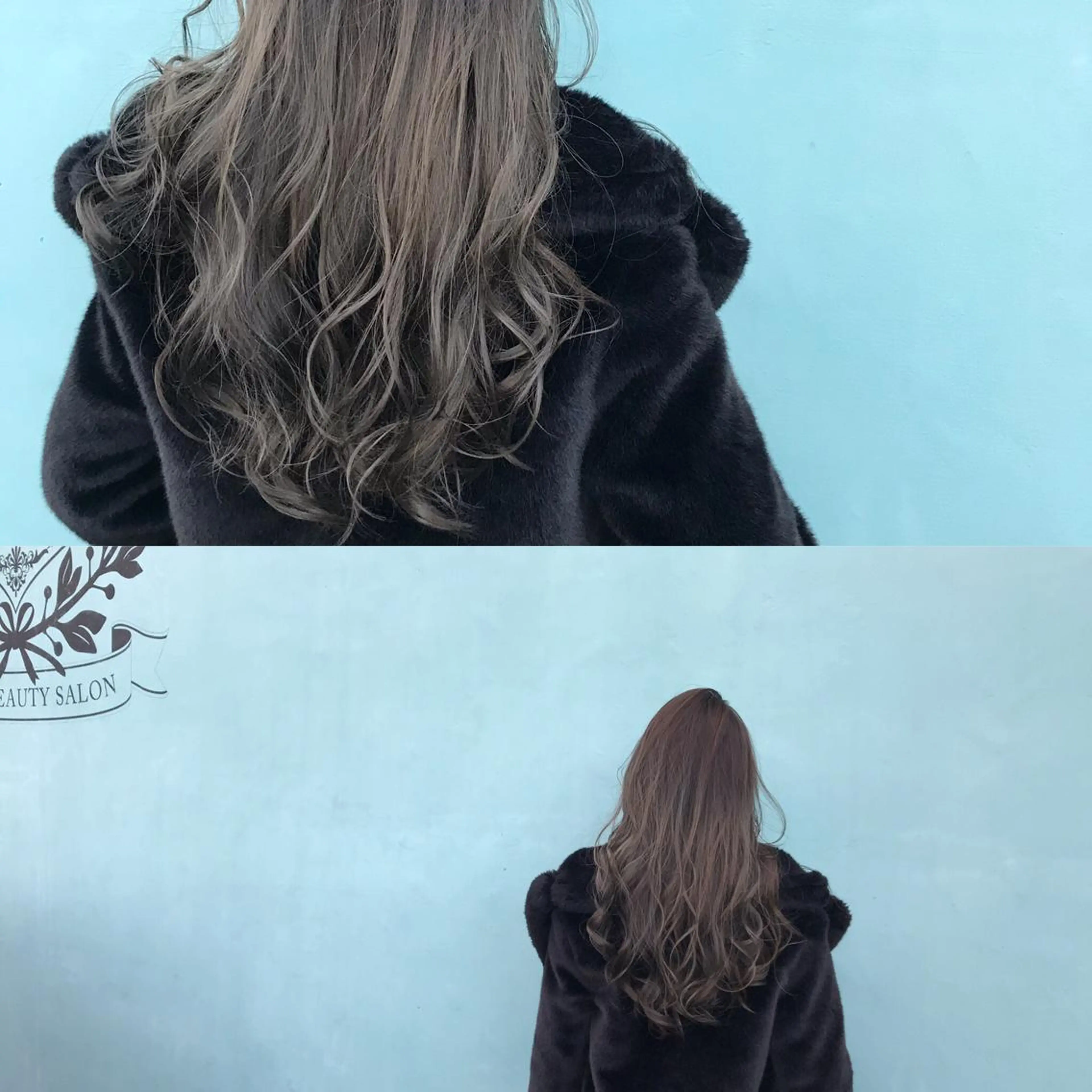 ロング カラー アッシュ 透明感カラー グラデーションカラー Jill franc ＿ ayanoのヘアスタイル