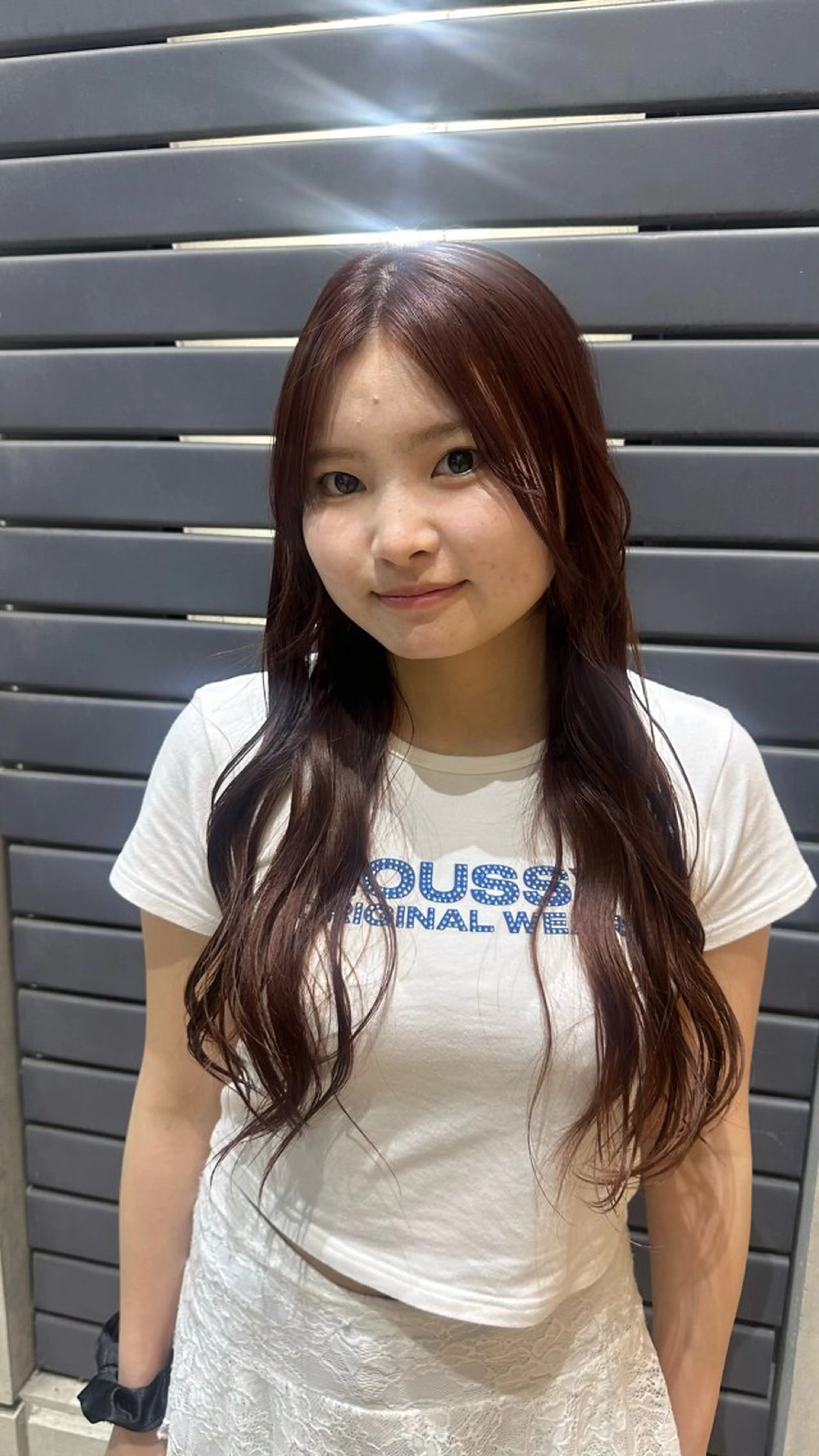 ロング カラー ブリーチ ブリーチなしカラー 脇田 光理のヘアスタイル