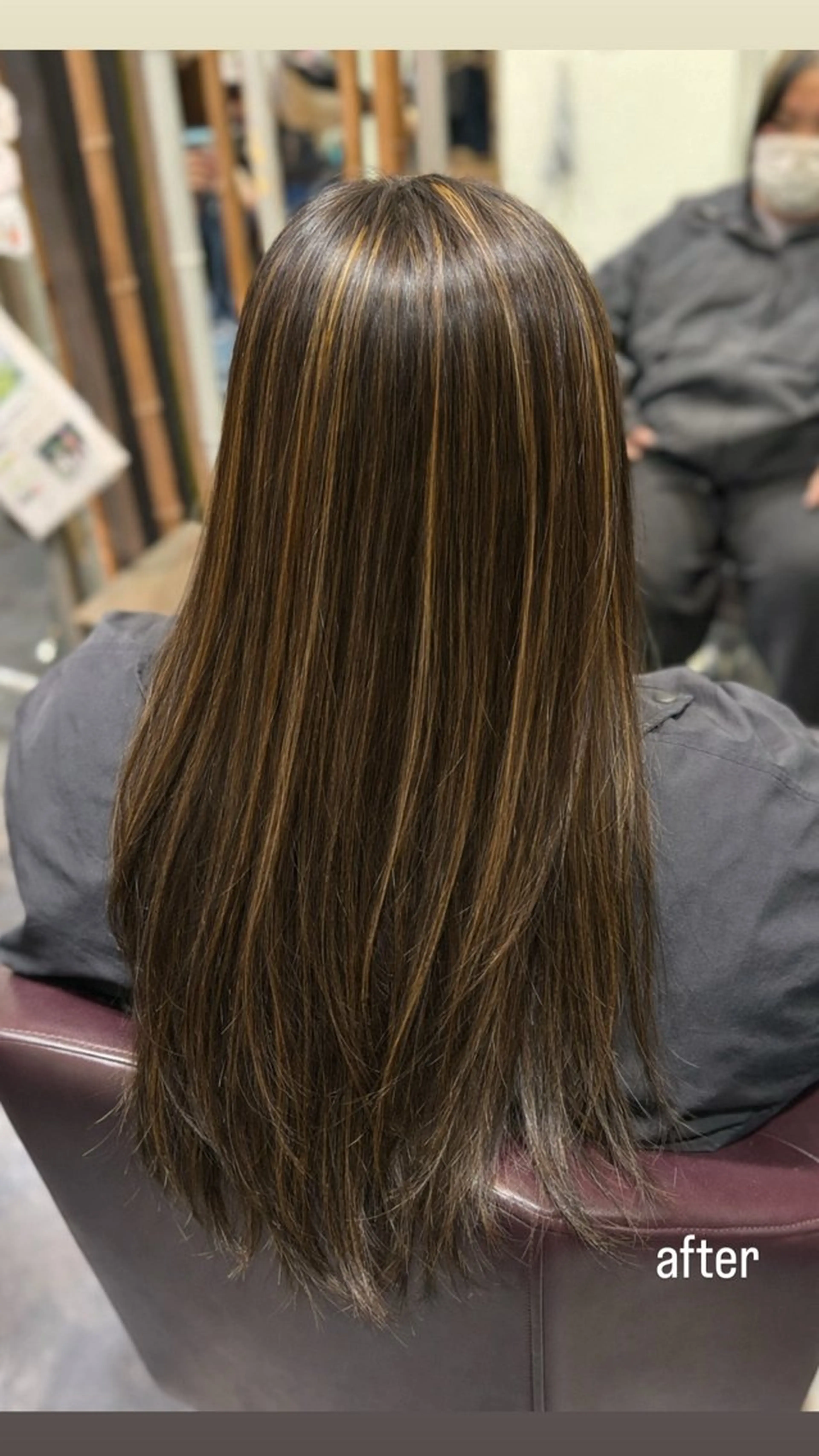 カラー ハイライトカラー ヘアカラー SARAJU 西宮 yua/カラーリストのヘアスタイル