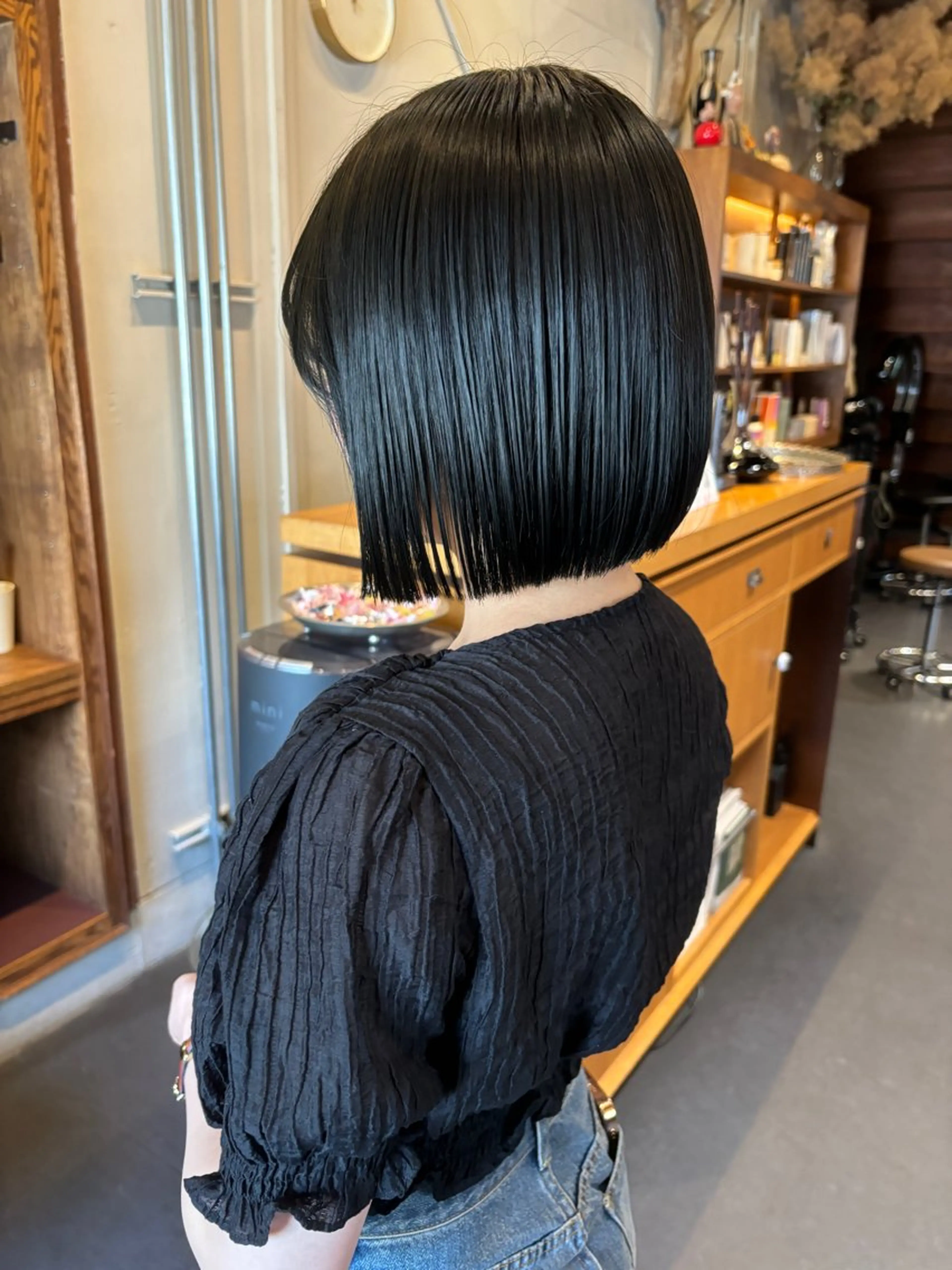 ミディアム カラー ボブ Chiho / 梅田 / ボブ/ パーマのヘアスタイル