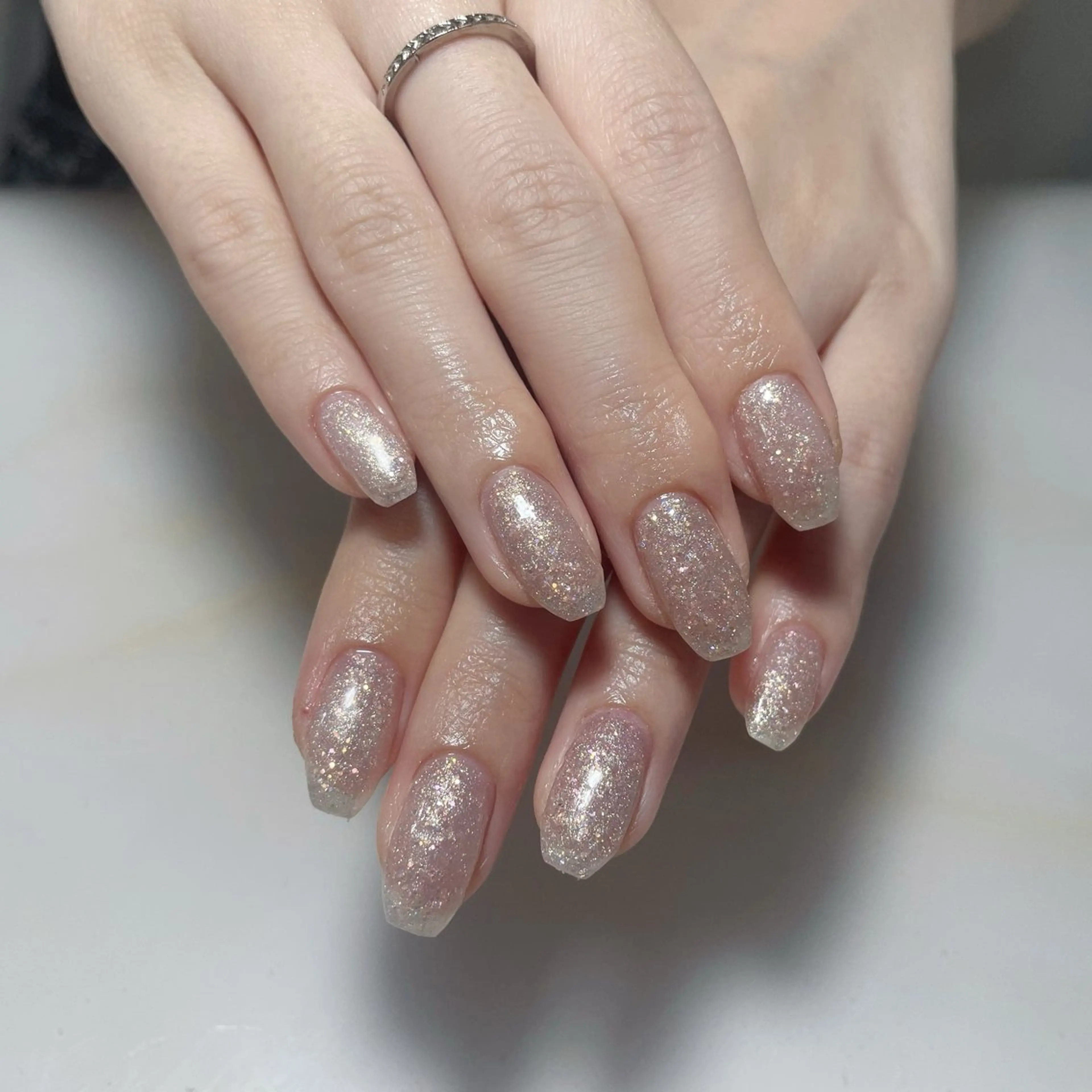 ネイル アートネイル フレンチネイル ジェルネイル グラデーション 韓国ネイル 久保田 マリコのネイルデザイン