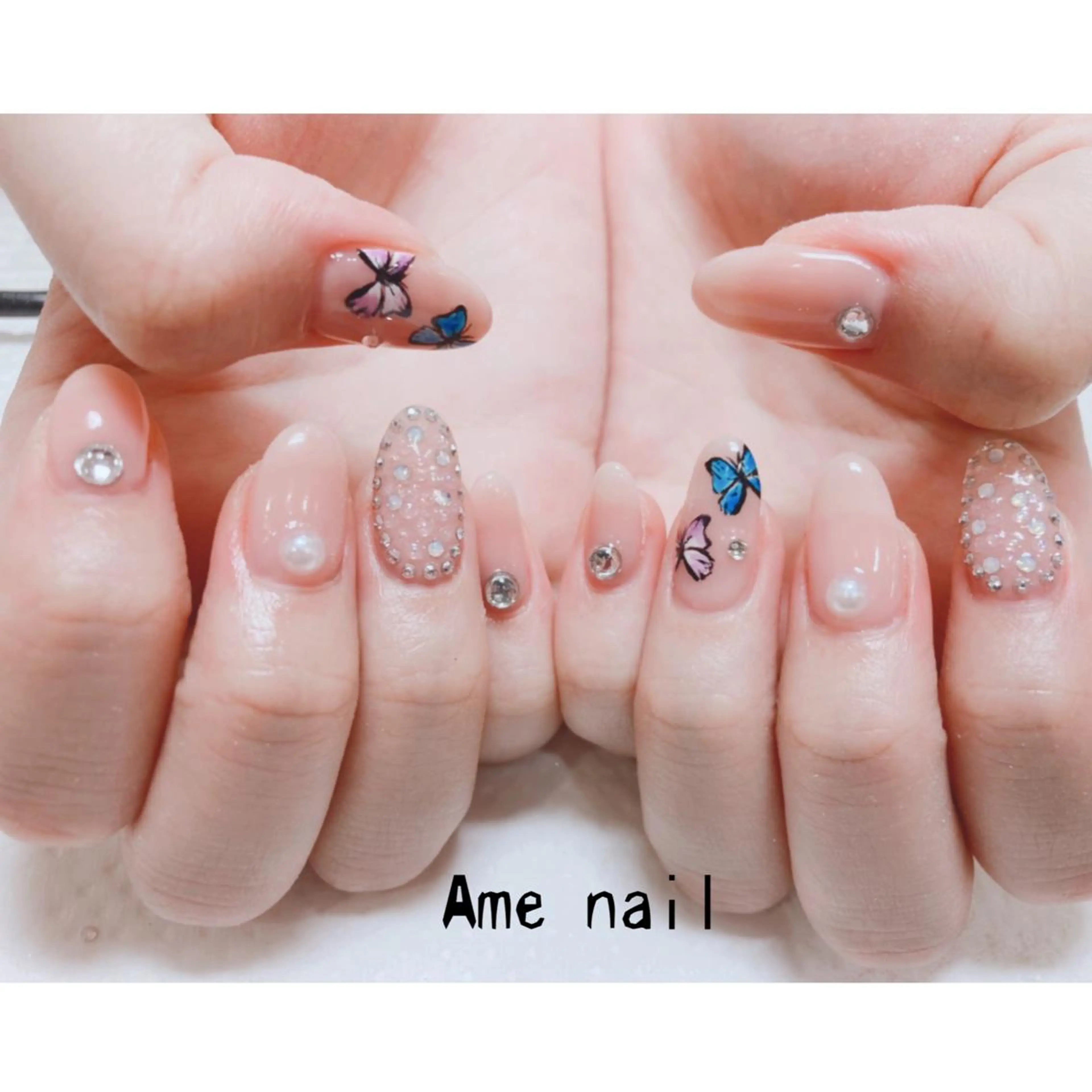 ネイル ハンドネイル Ame nail所属・中村 未来のネイルデザイン