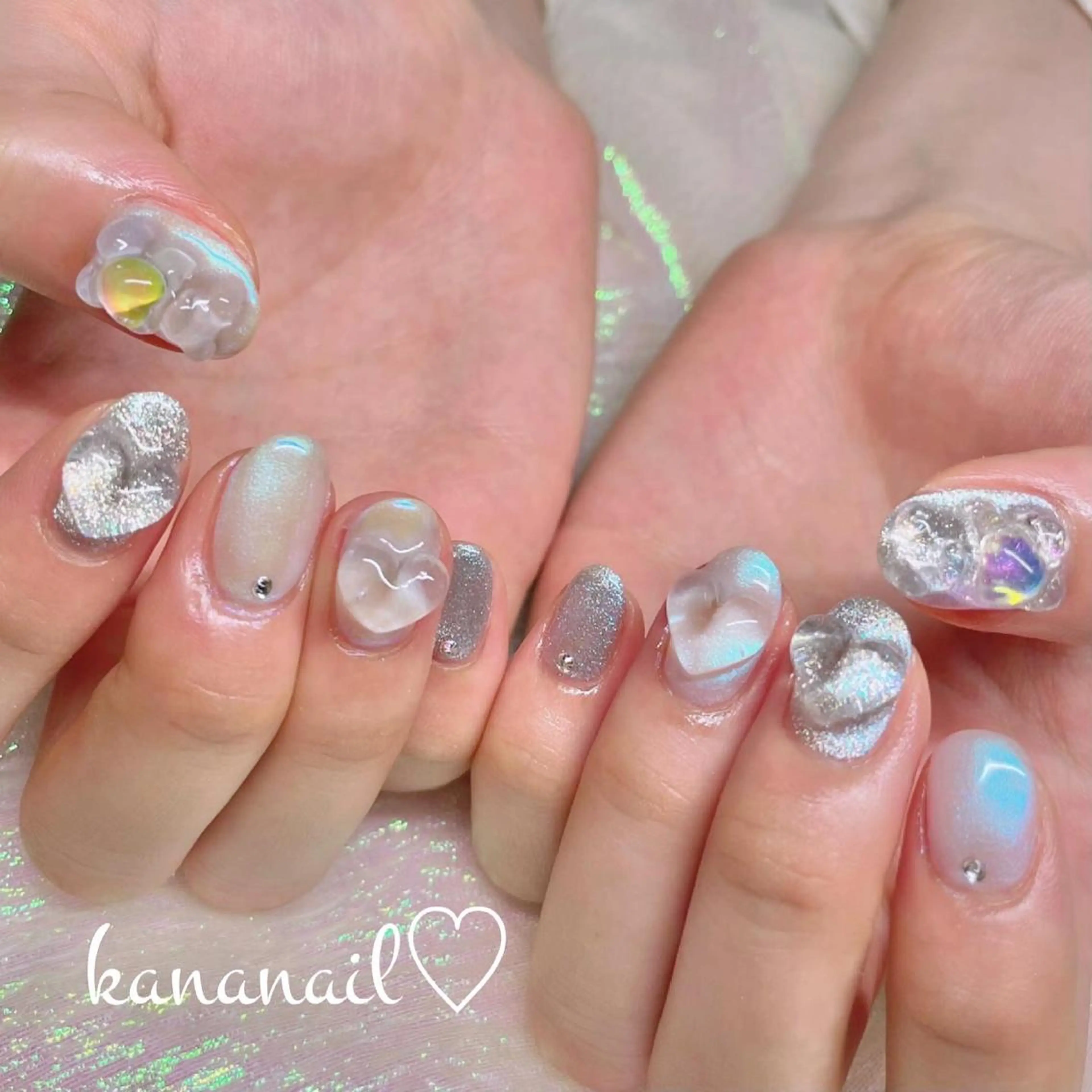 ネイル ミディアムネイル kananail ♡のネイルデザイン