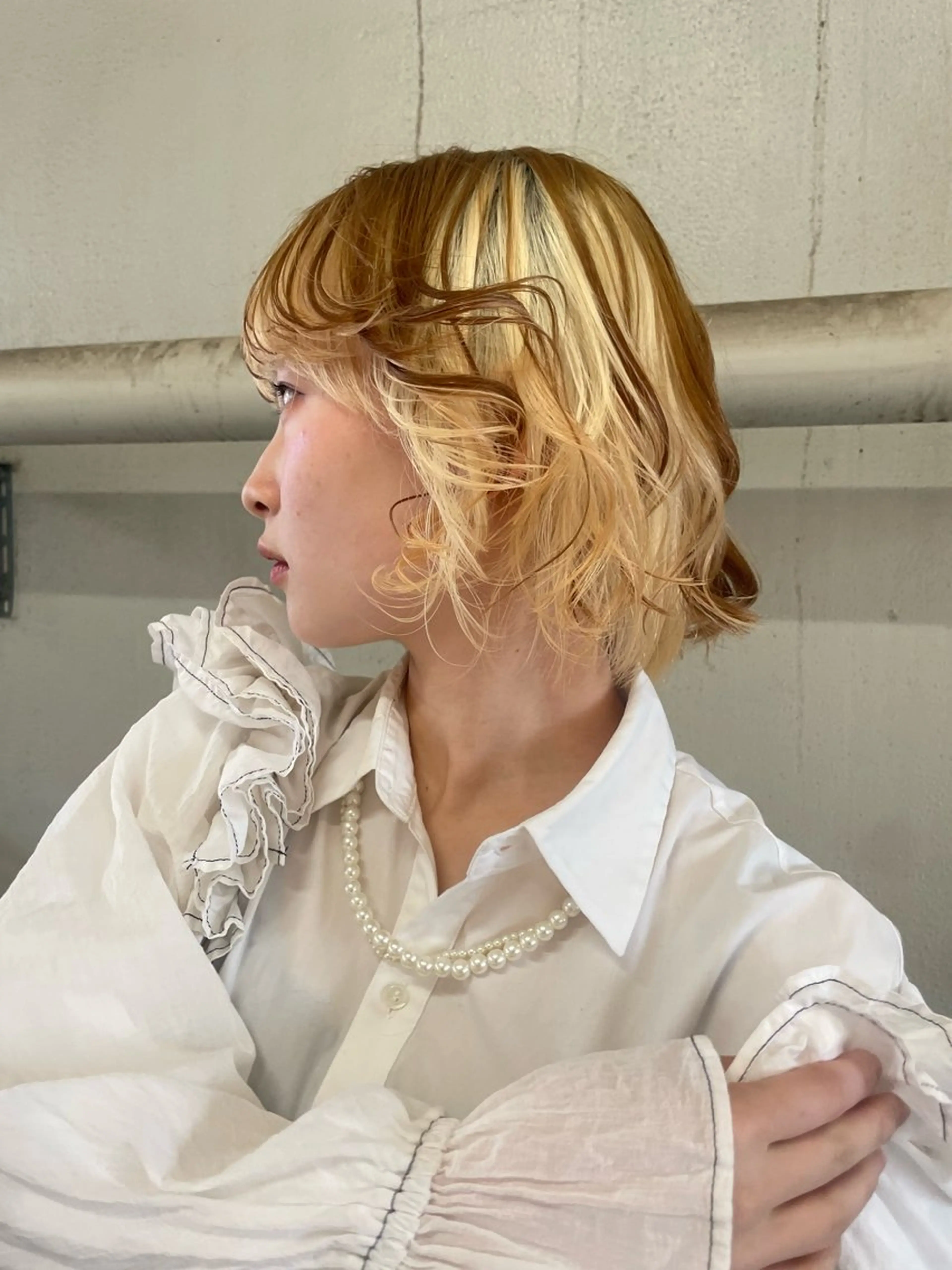 カラー ヘアカラー デザイン/ハッシュ レイヤー/senaのヘアスタイル