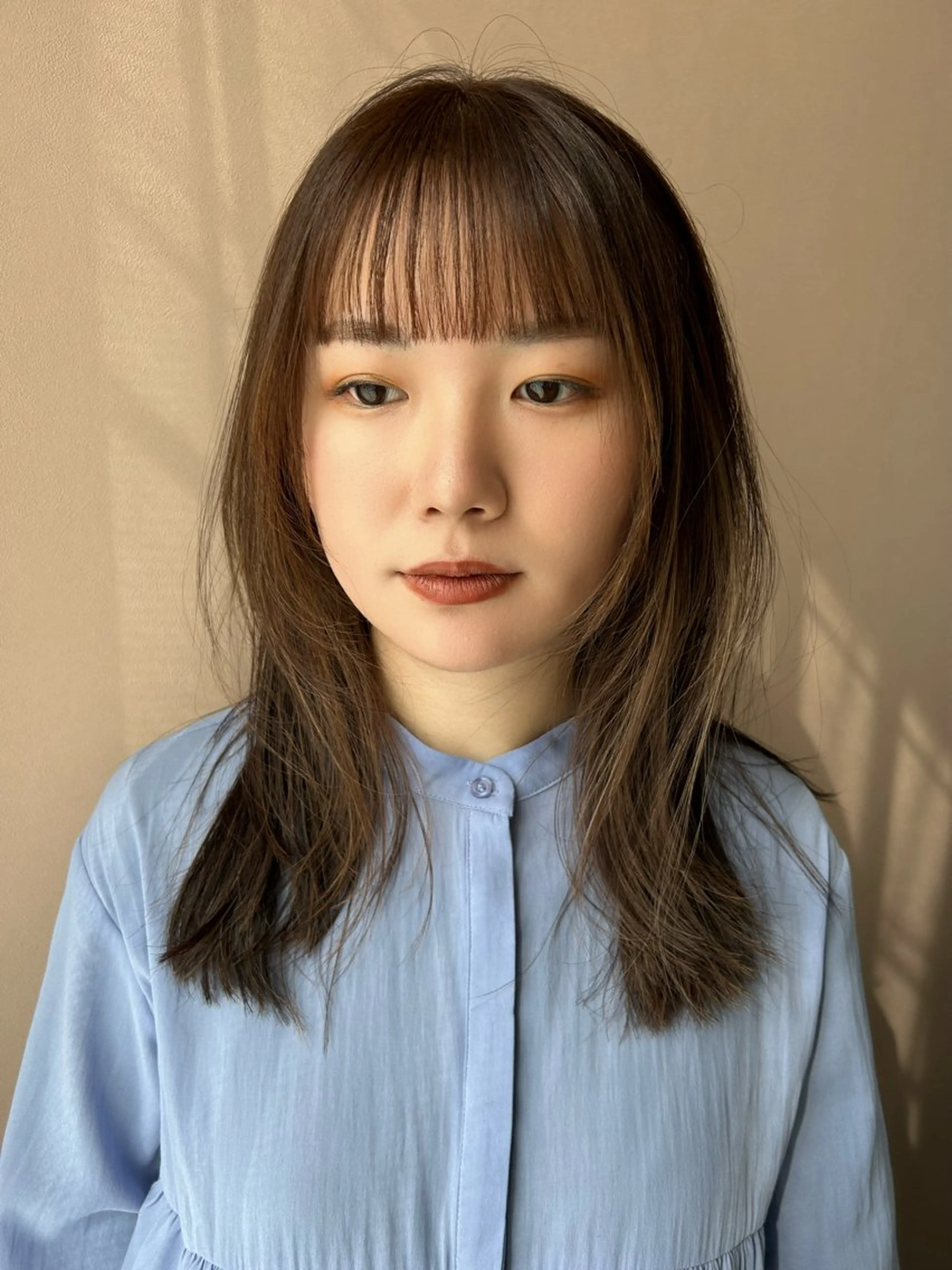 ロング カラー ベージュカラー ブラウンカラー ブラウンベージュ 顔まわりレイヤー レイヤーカット hub hair レイヤー/透明感のヘアスタイル