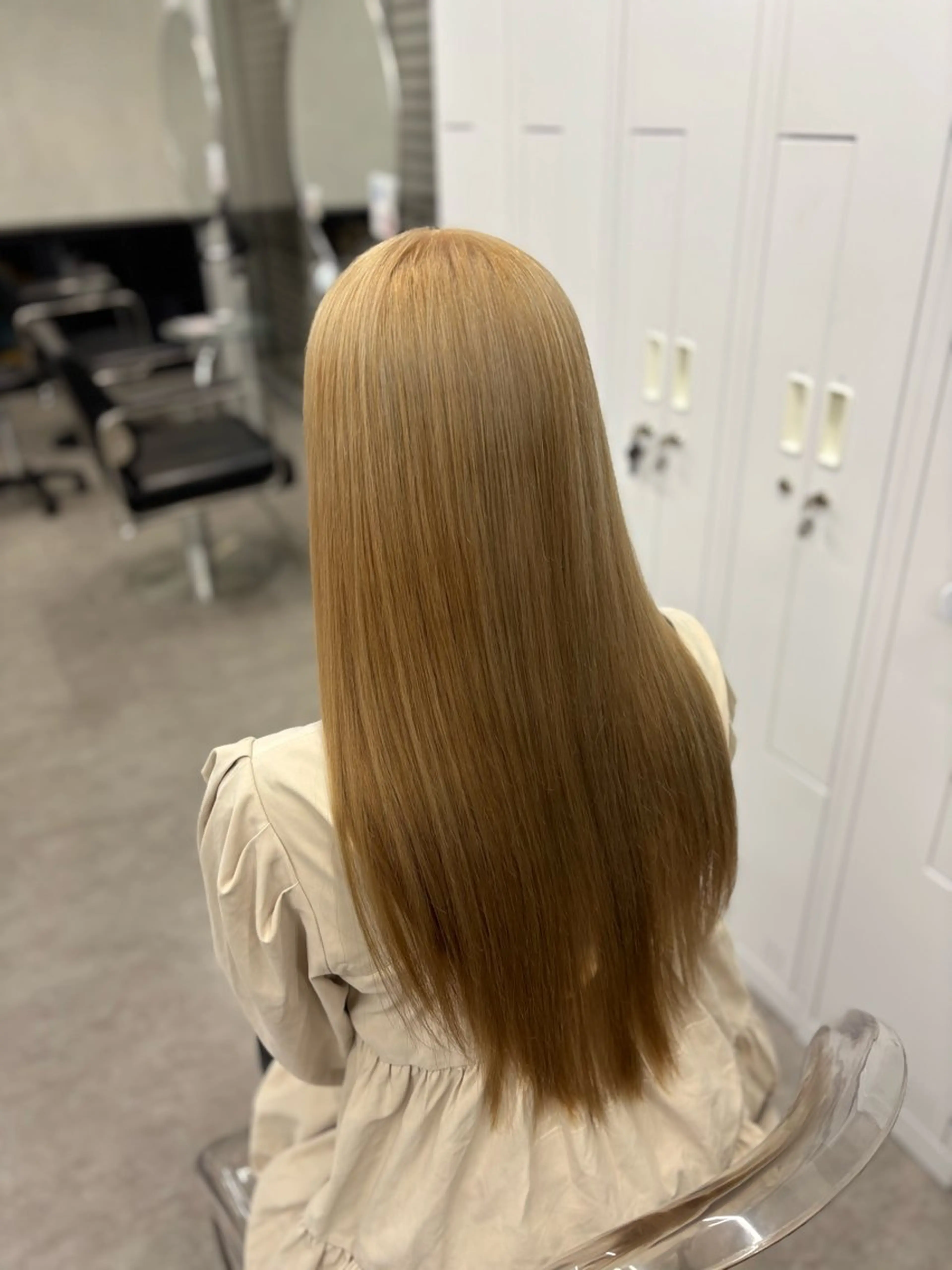 ロング 長谷川 日南のヘアスタイル