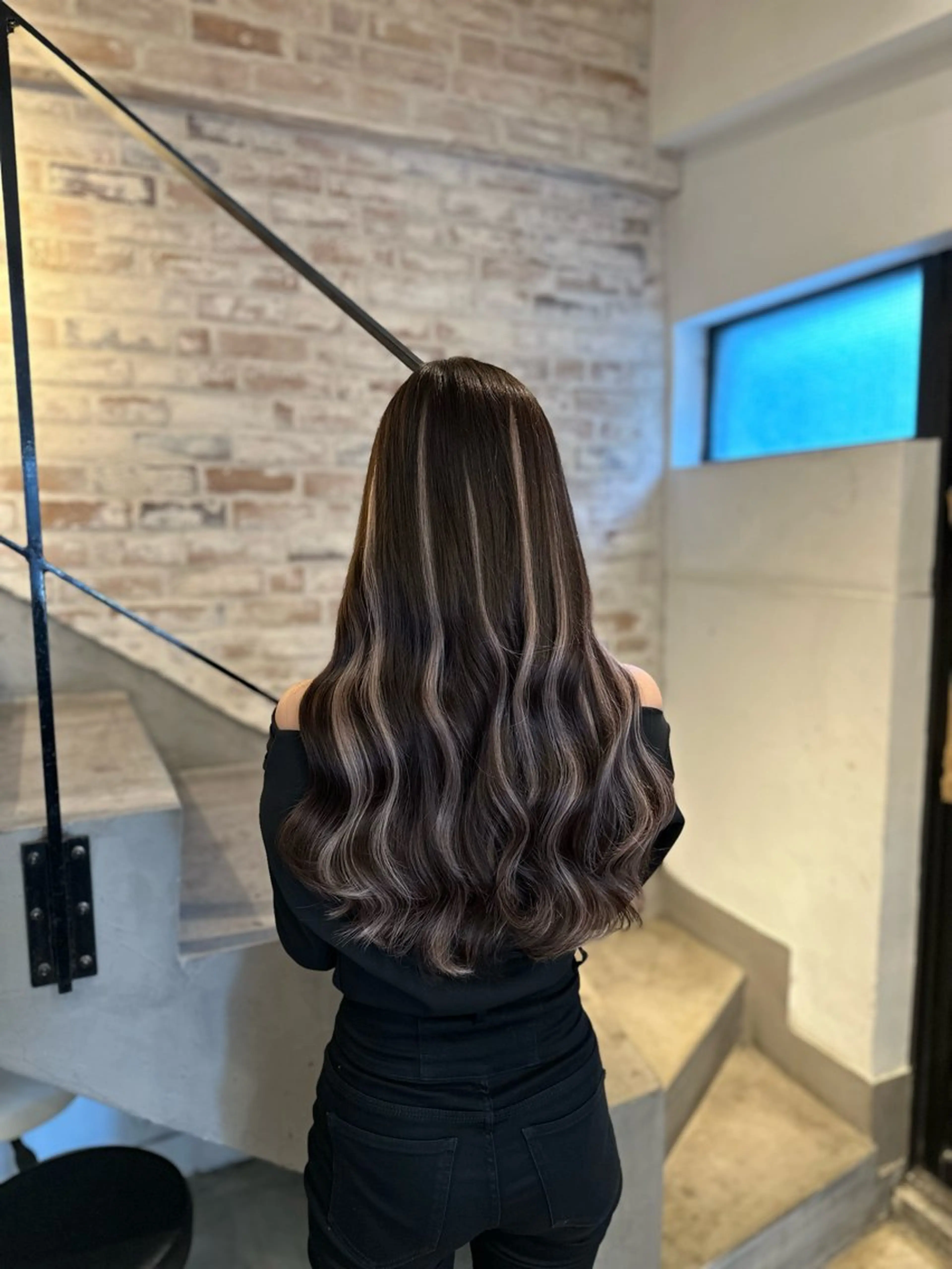 ロング ヘアカラー 秋葉原　柏木絢汰 ✨当日予約okのヘアスタイル