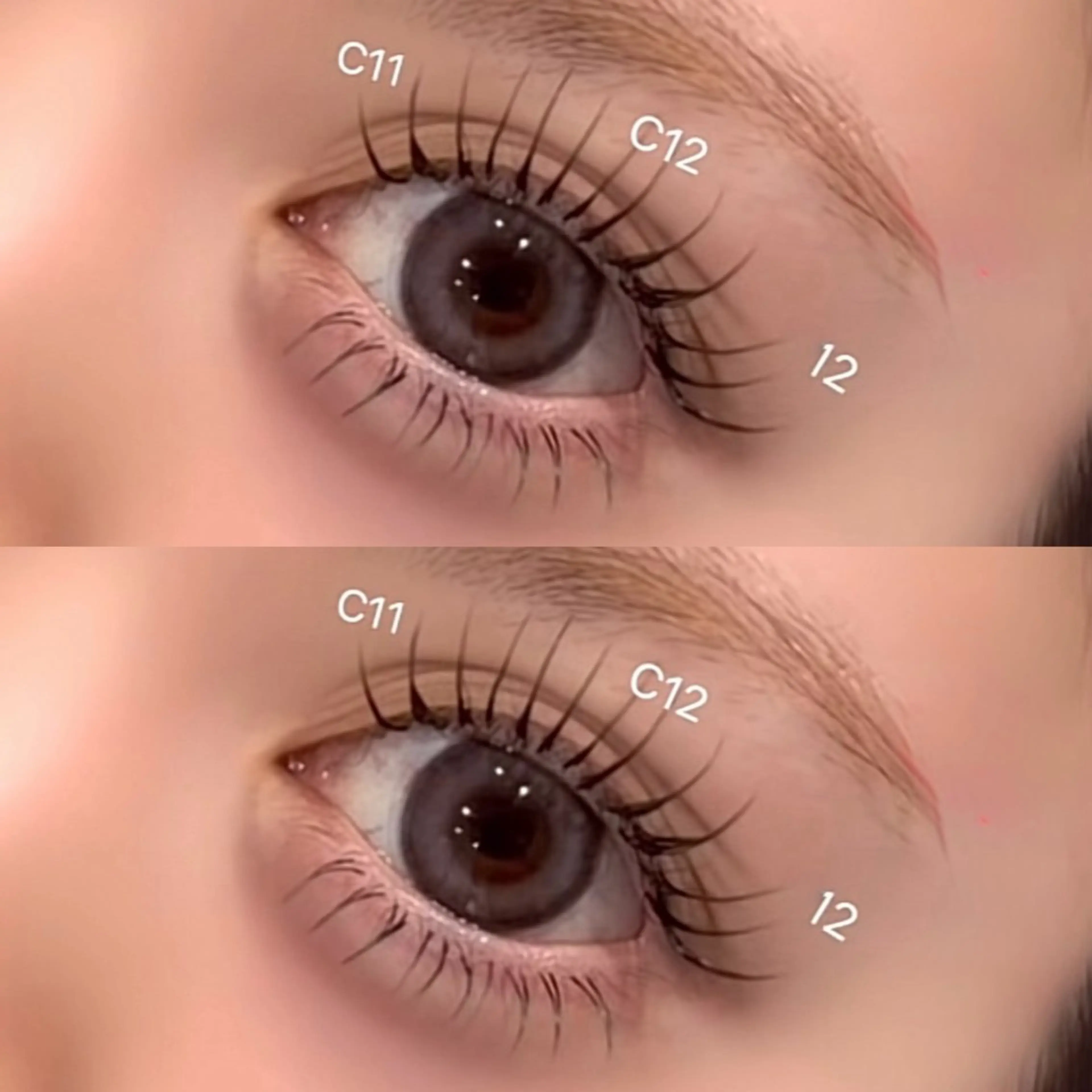 マツエク・マツパ 下まつげエクステ マツエク ♥️Ji Ji♥️のマツエク・マツパデザイン