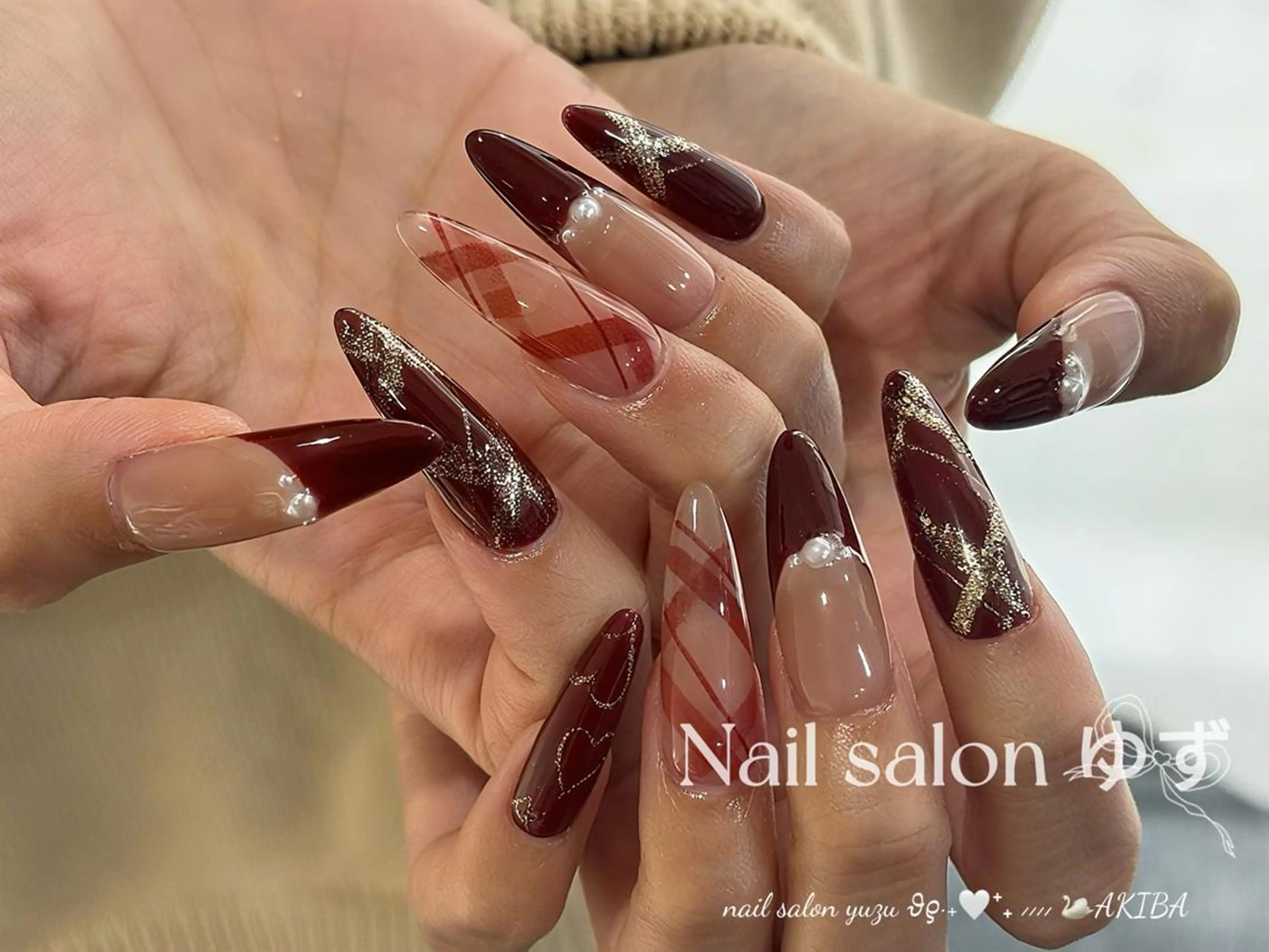 ネイル ハンドネイル MAKI💚💚💚 秋葉原.のネイルデザイン