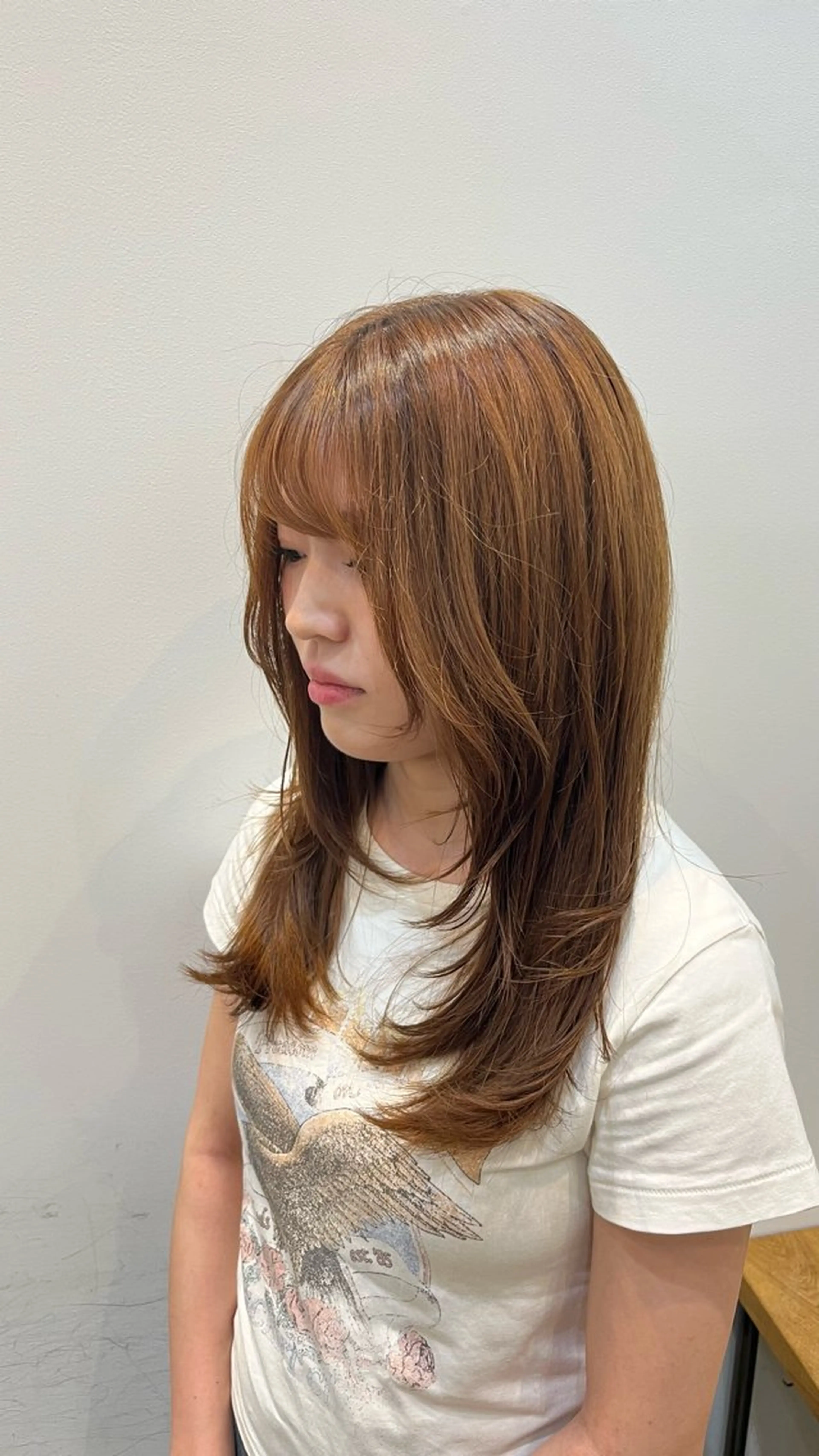 ロング 岡野 豪のヘアスタイル