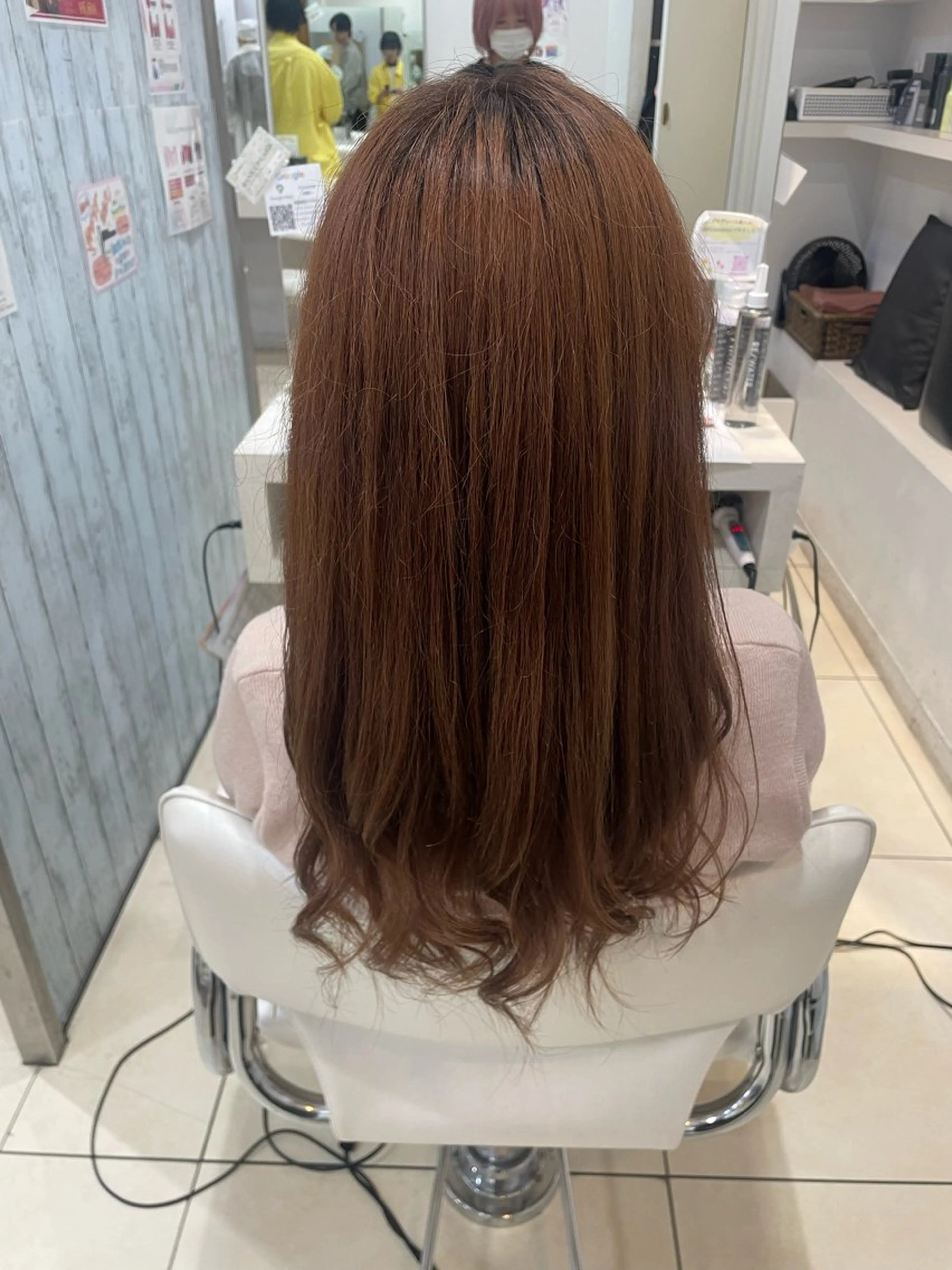 ロング カラー ヘアカラー トリートメント 🌸暖色髪質改善 MEI🌸のヘアスタイル