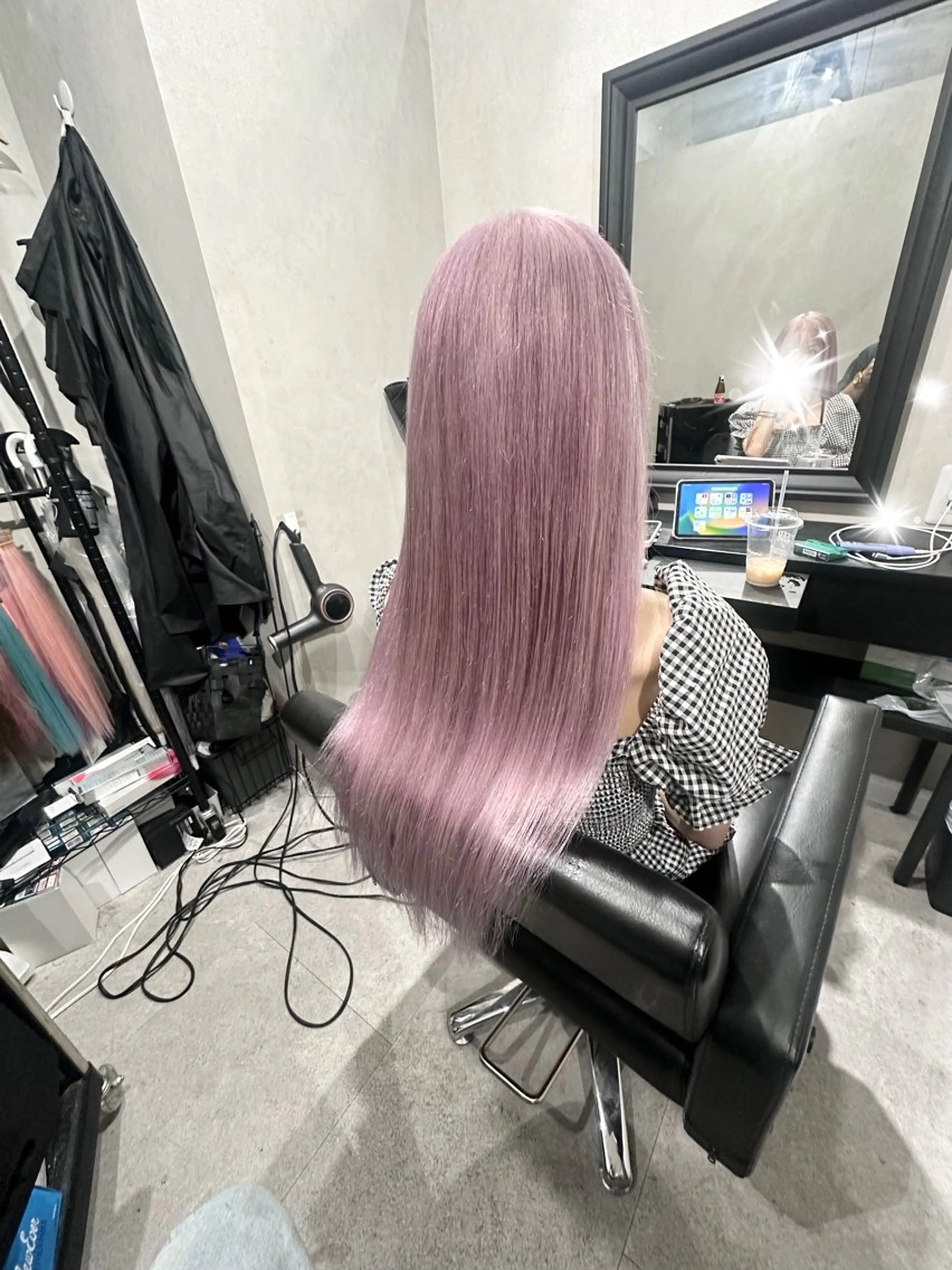 ロング カラー エクステ シシド ユウスケ Aceのヘアスタイル