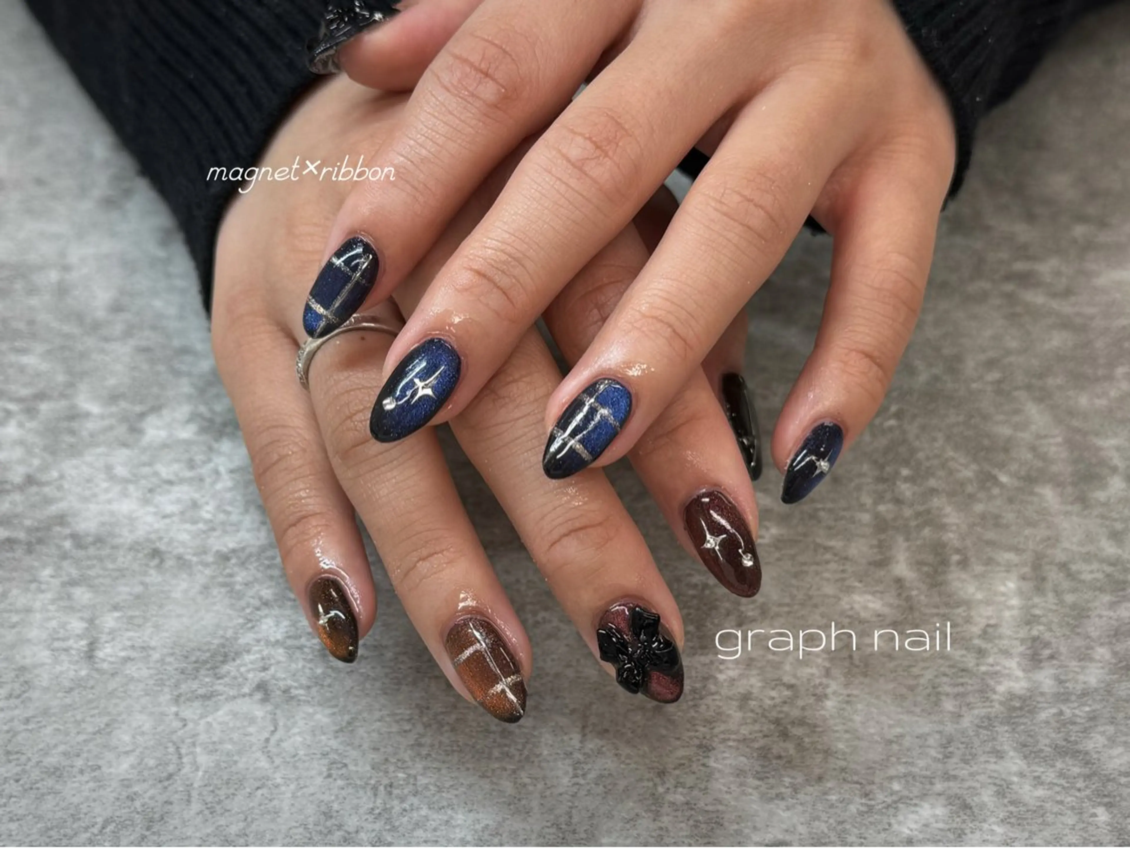 ネイル graphnail‪ ‪‪❤︎‬manaのネイルデザイン