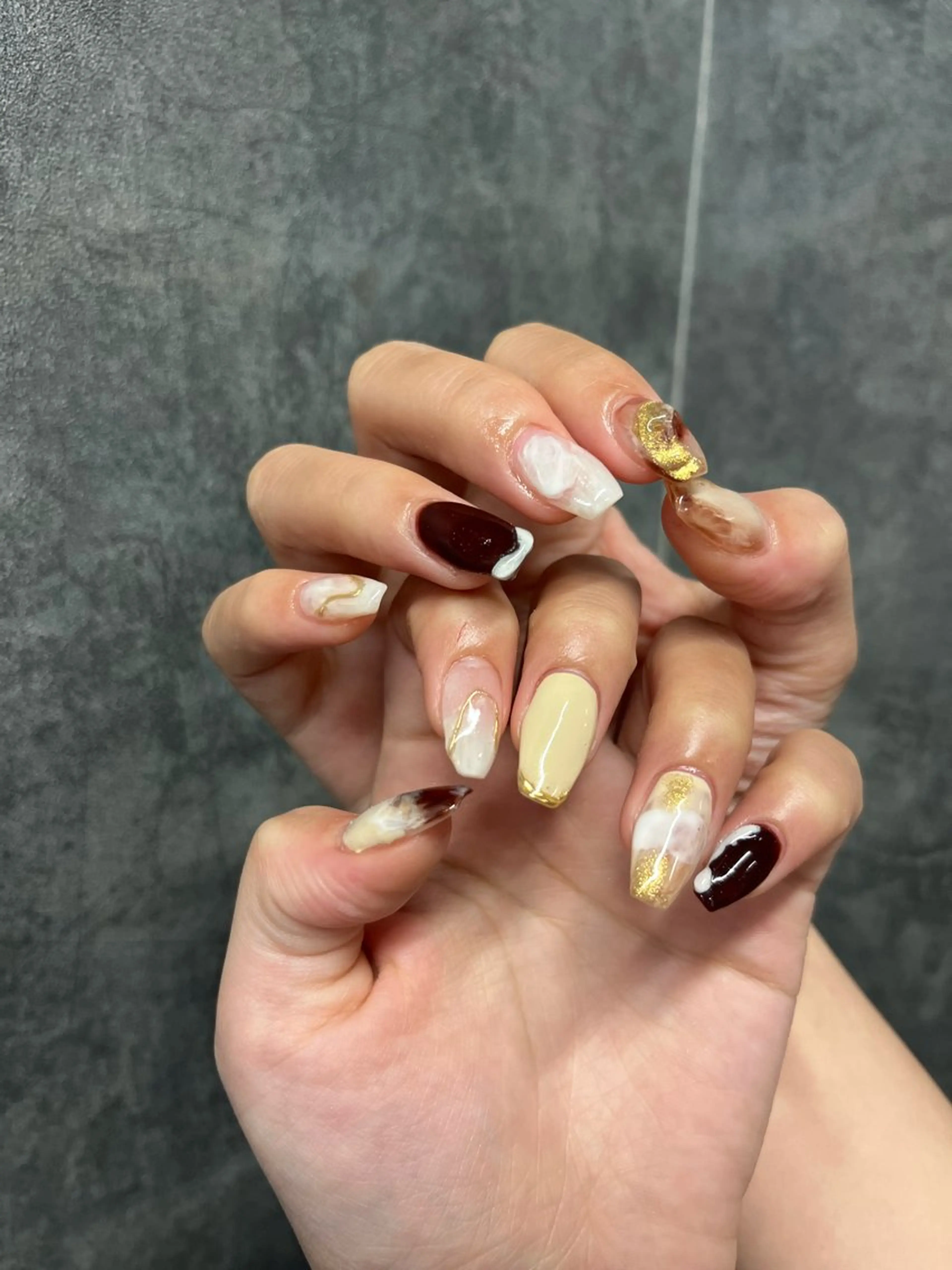 ネイル 持ち込み aloalo MIKAのネイルデザイン