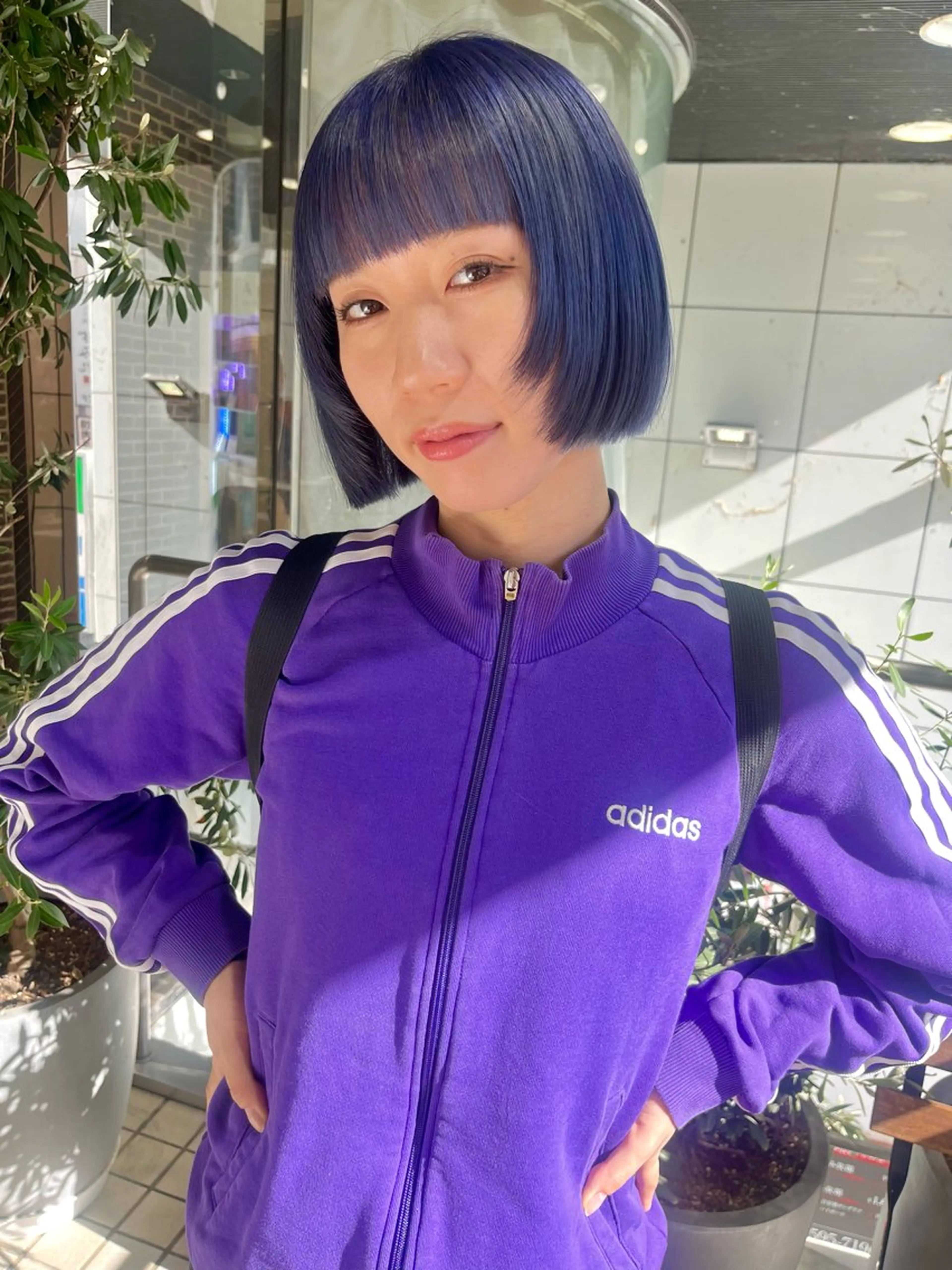 ミディアム カラー 💖デザインカラー/ タダ ハナカ💖のヘアスタイル