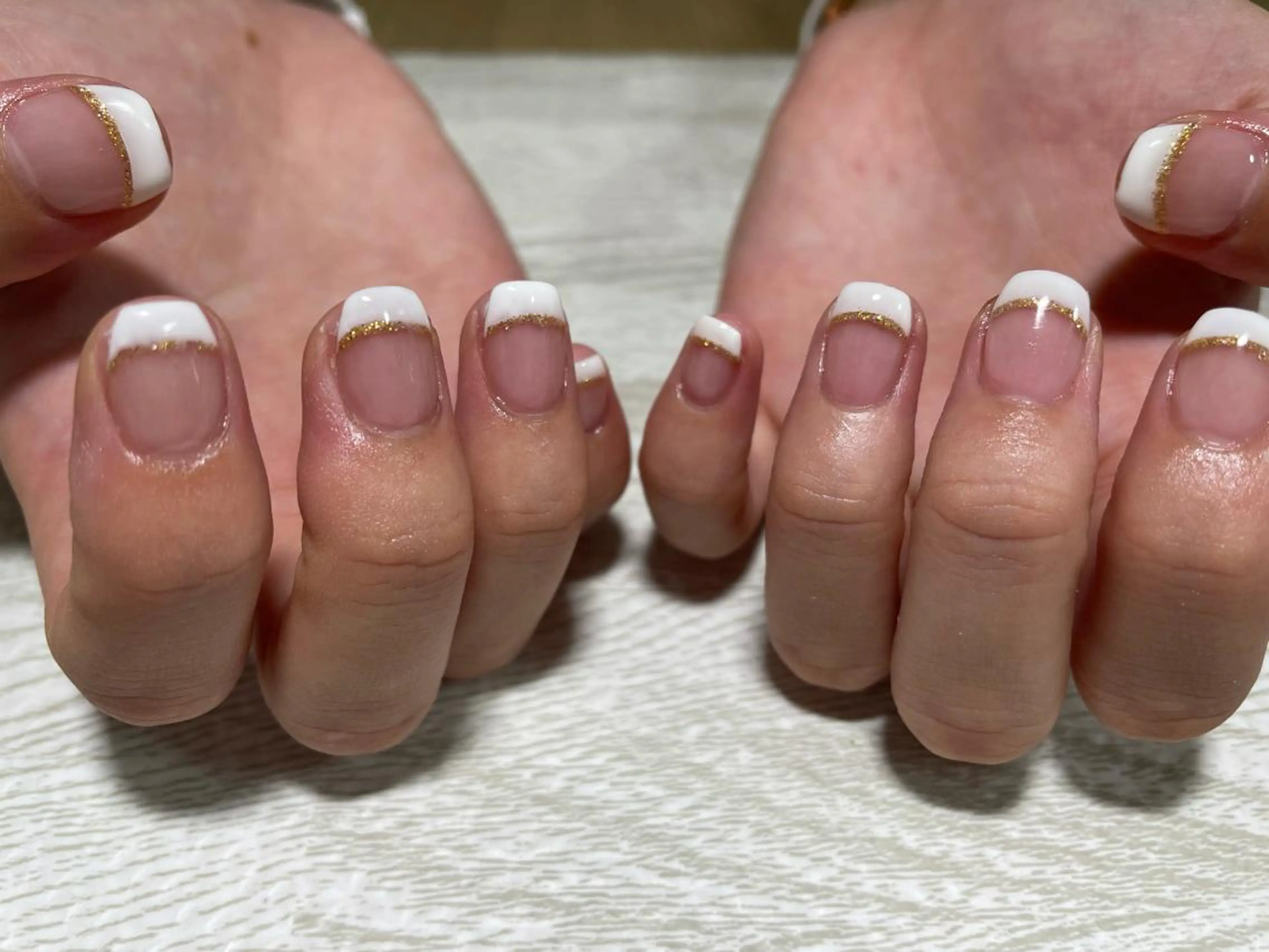 ネイル ラメ(グリッター) ハンドネイル Ulu Nail 🌱MOMOKAのネイルデザイン