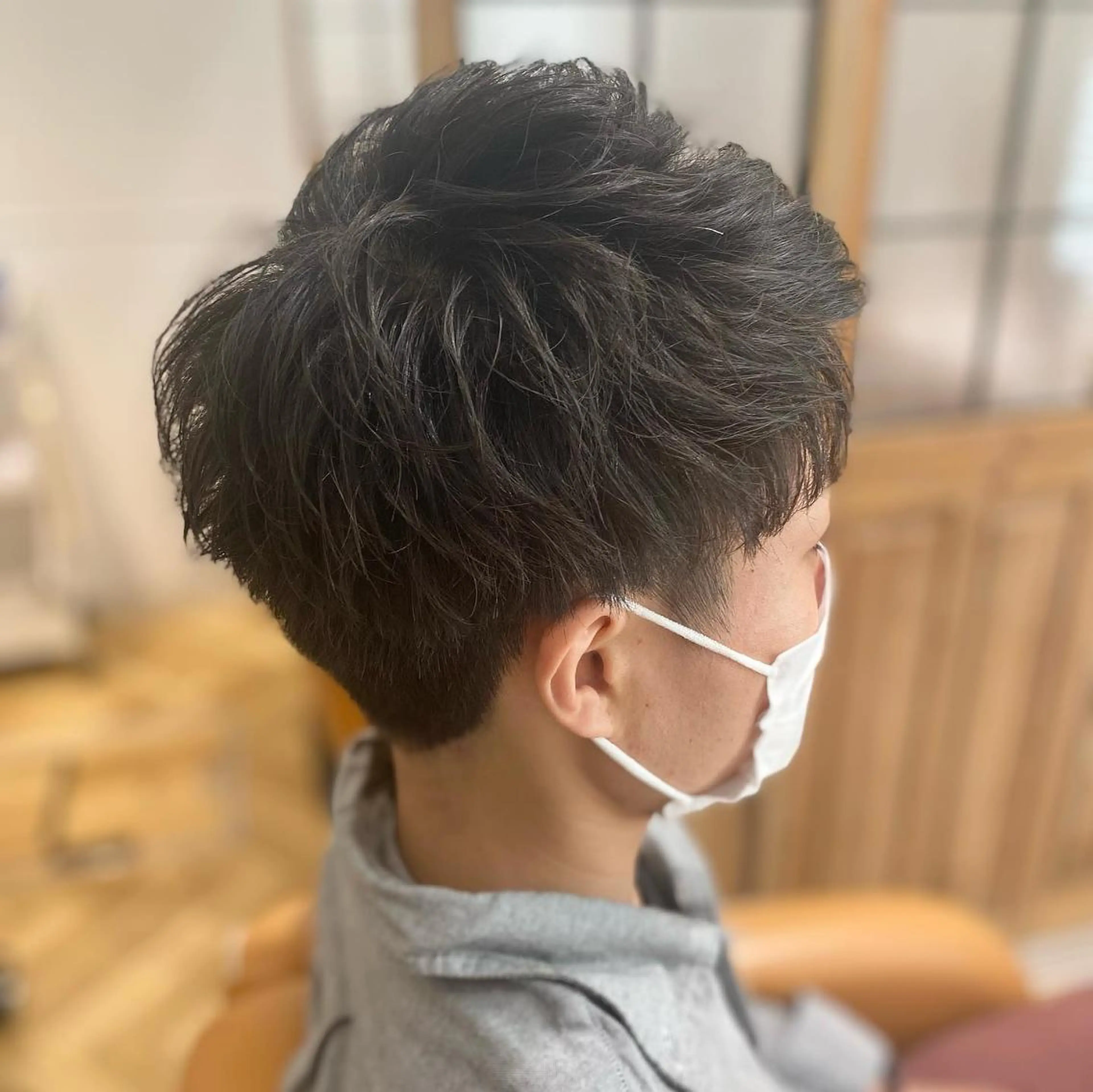 ショート カラー メンズ キッズ ショートボブ 子どものヘアアレンジ メンズパーマ メンズショート ボブ ✂︎ショート、ボブ、 レイヤー🩵YUMIのヘアスタイル