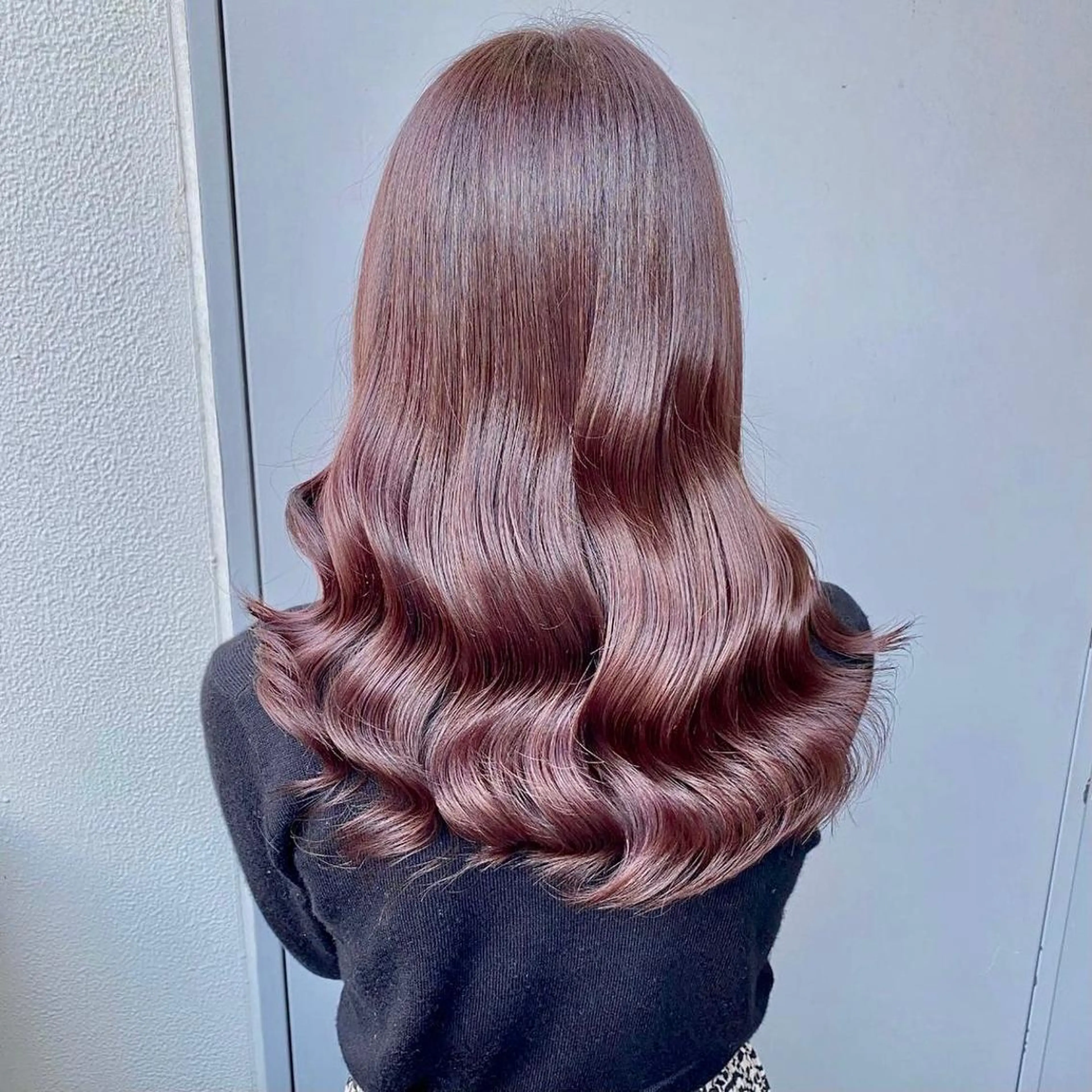 セミロング カット ヘアカラー トリートメント 町田縮毛矯正特化✨ 尾登　啓介のヘアスタイル