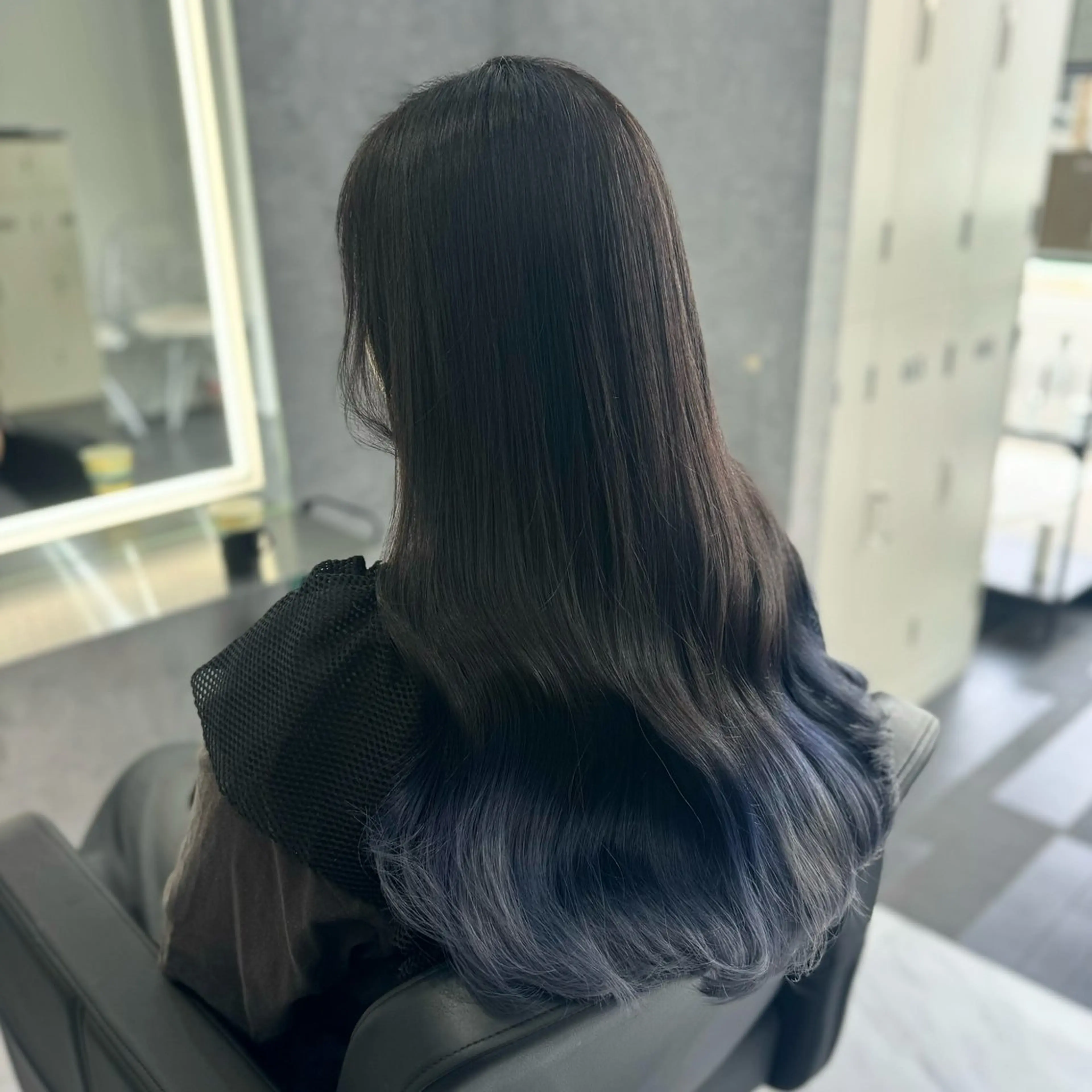 ロング ヘアカラー ❤️‍🔥シールエク ＋カラー京❤️‍🔥のヘアスタイル