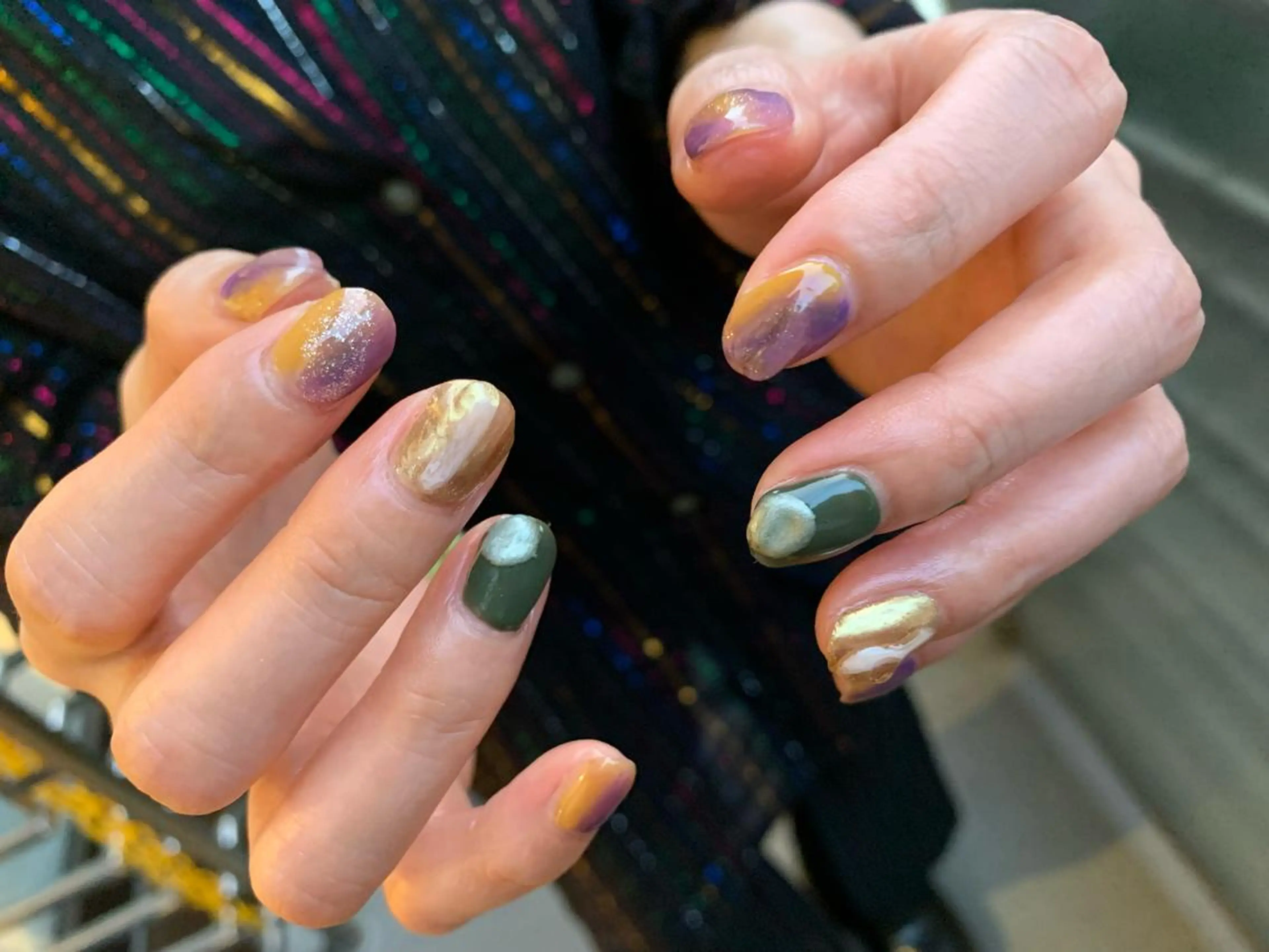 ネイル ニュアンスネイル マキノ ユイのネイルデザイン