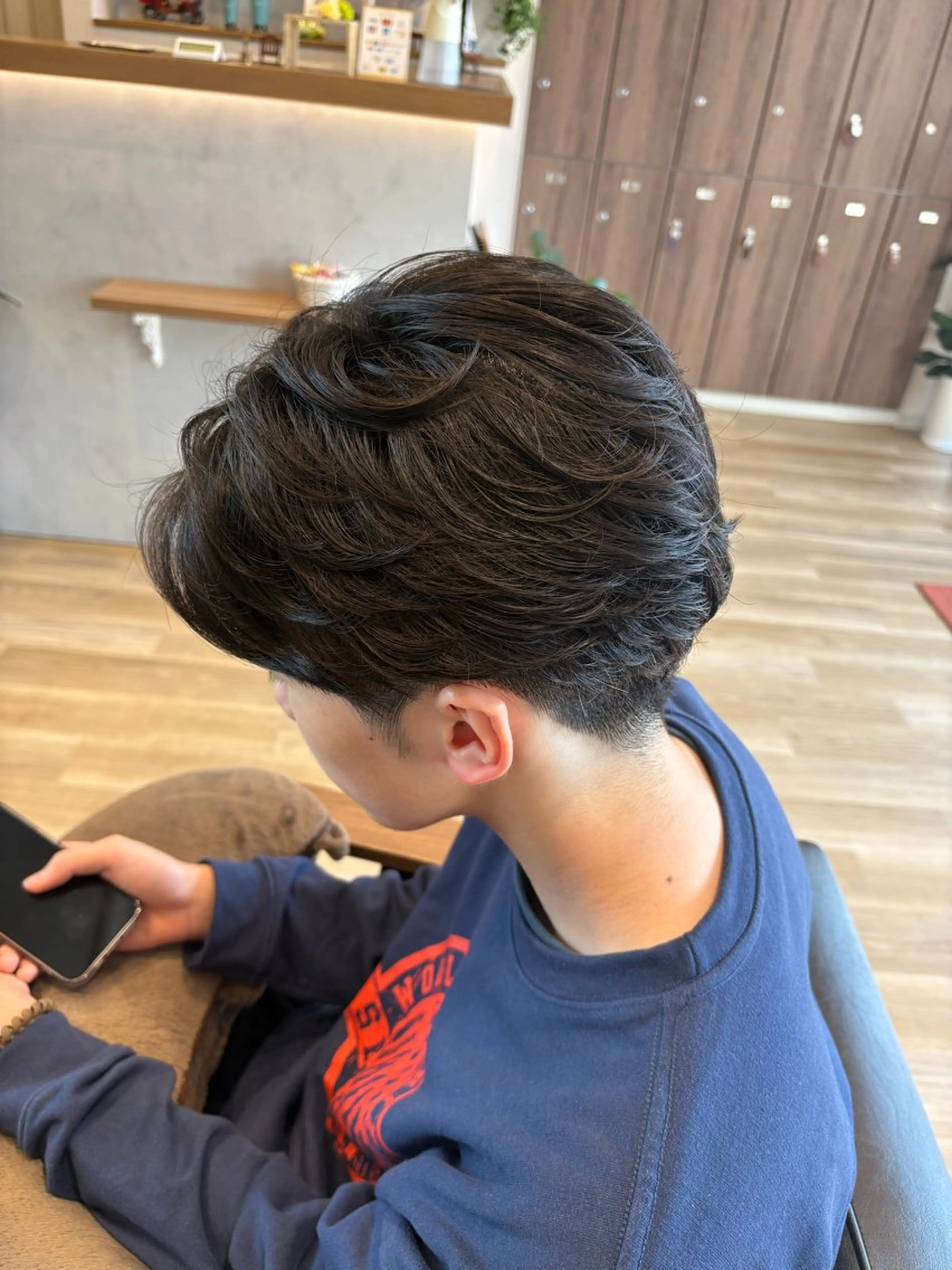 ショート パーマ ニュアンスパーマ カット パーマ ヘッドスパ 韓国風ヘア🤍/頭皮 ケア🫧　Chikaのヘアスタイル