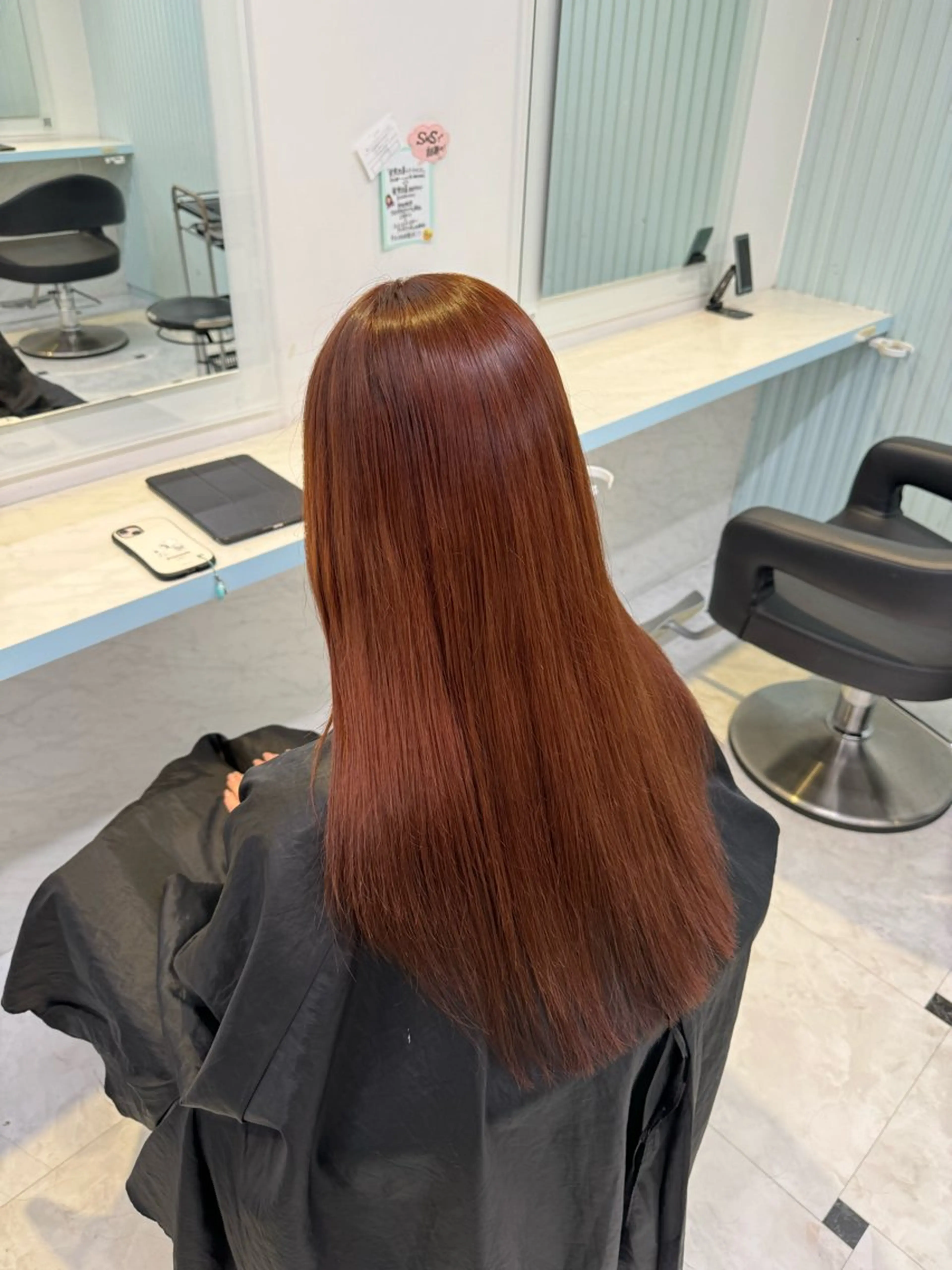 ロング カラー ヘアカラー トリートメント 🤎モテ髪＆透明感 ミルクティー🥣🤎のヘアスタイル