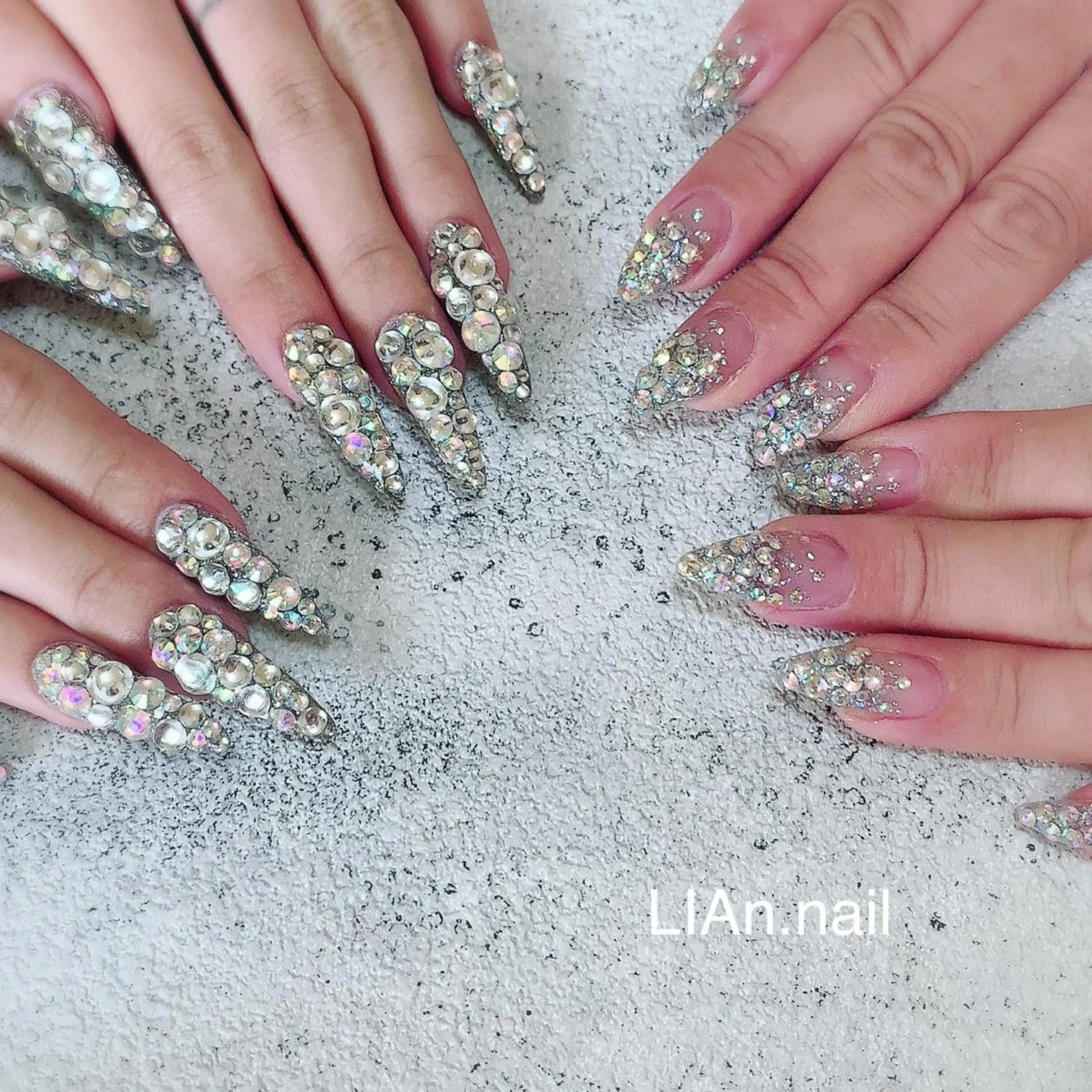 ネイル ジェルネイル スカルプネイル Lian nailのネイルデザイン