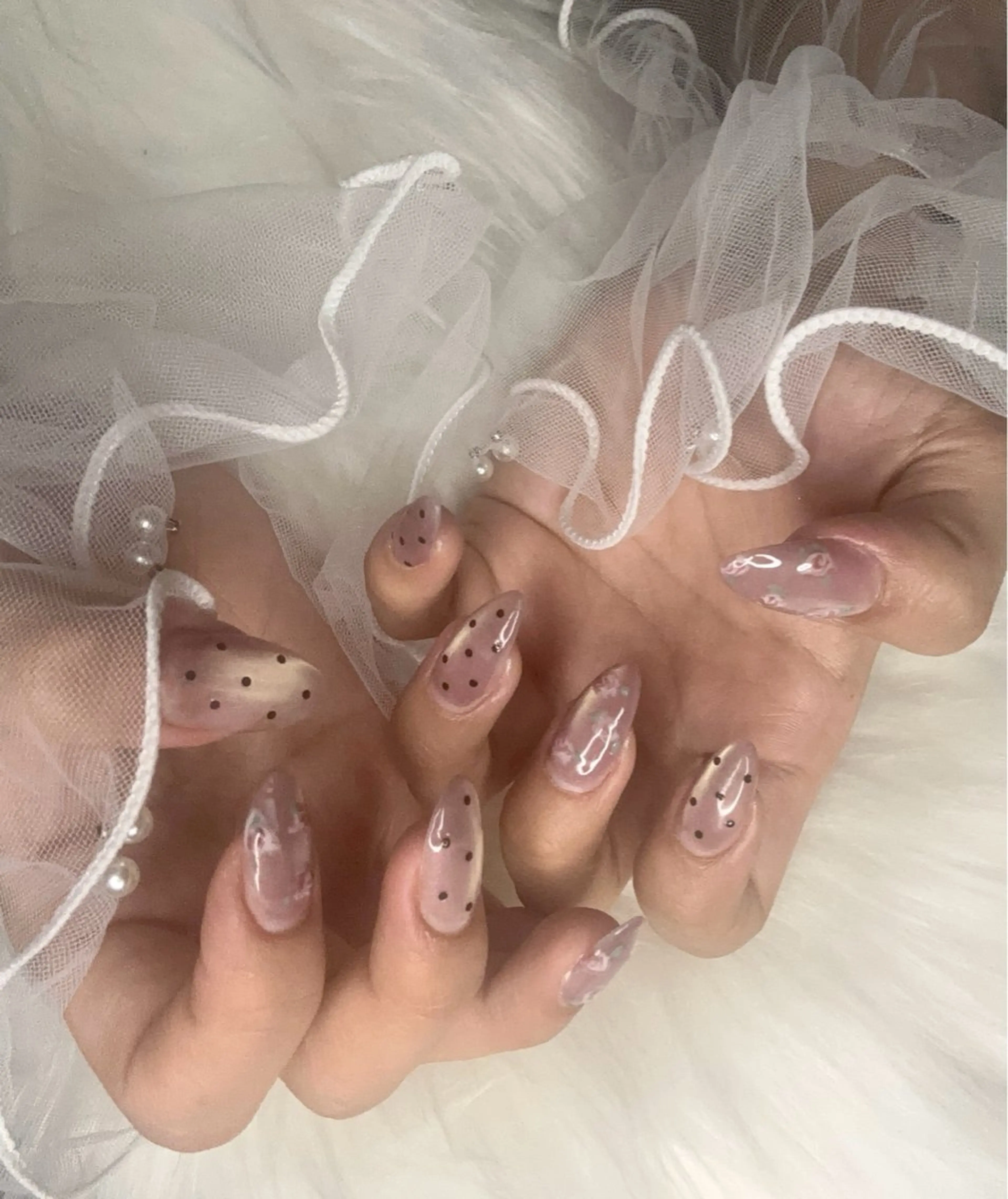 ネイル ドット マグネットネイル nail room eny.のネイルデザイン