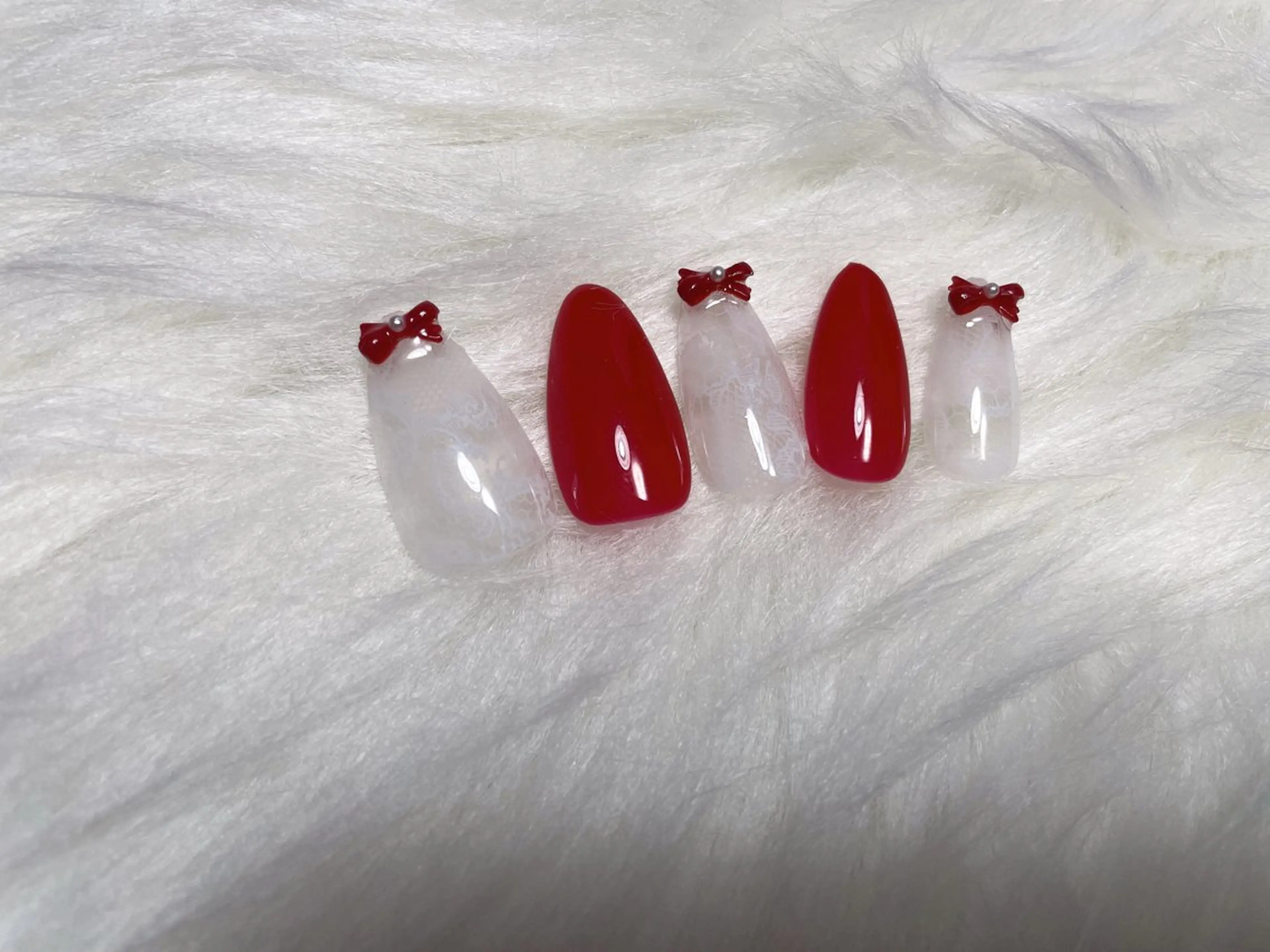 ジェル6本アートの写真