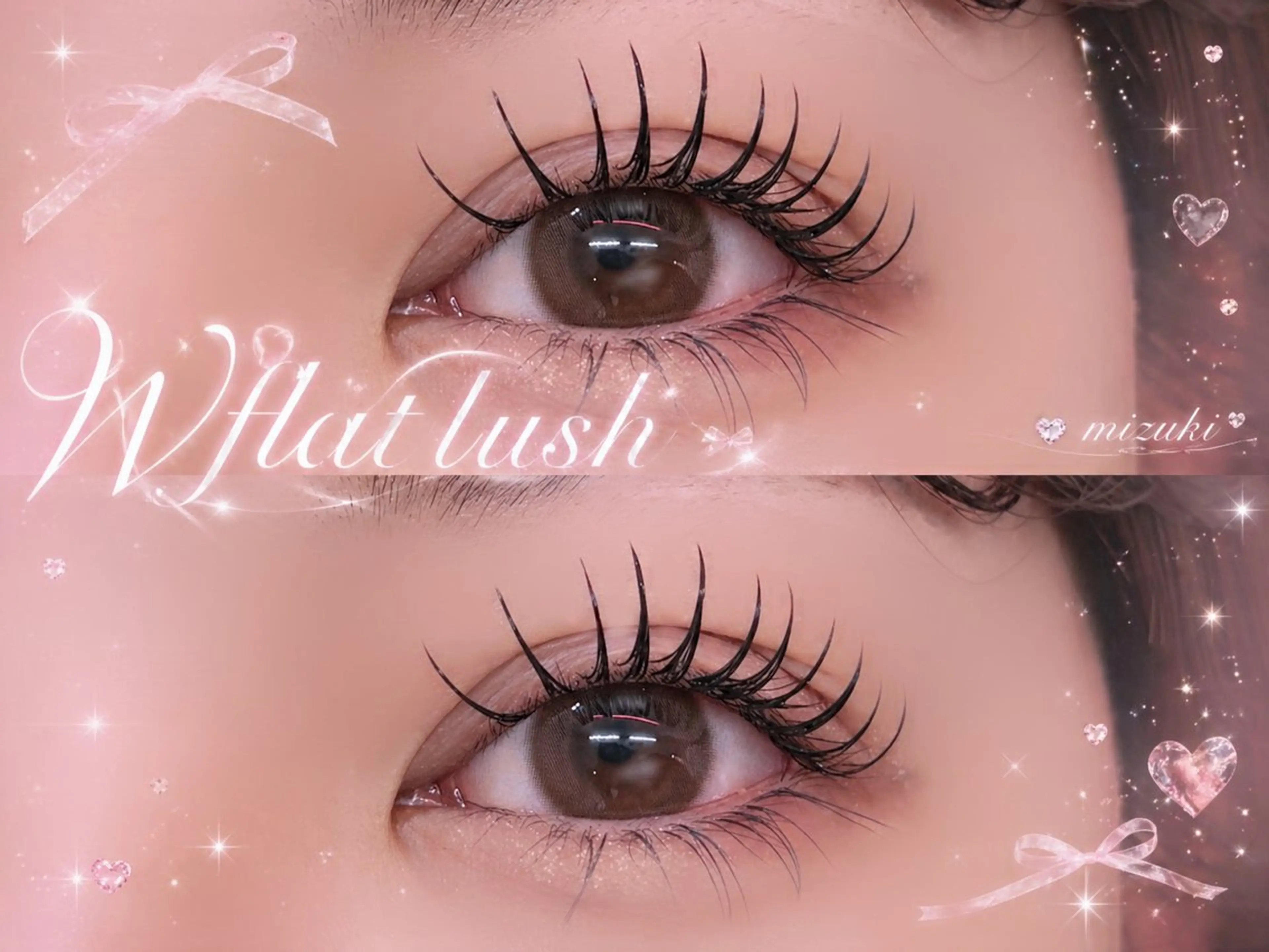 マツエク・マツパ フラットラッシュ マツエク ✨WOLTOKYO✨ 池袋店/MIZUKIのマツエク・マツパデザイン