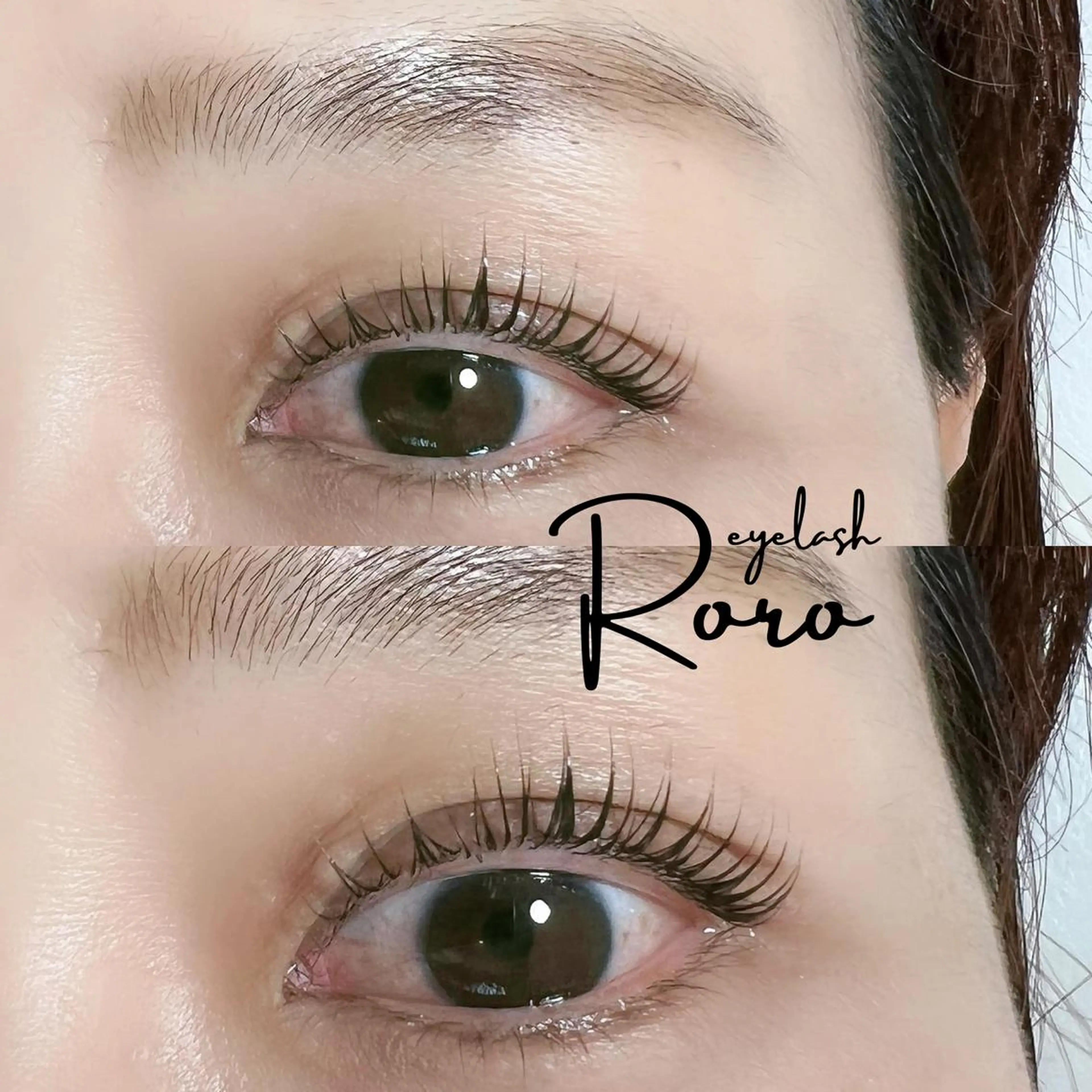 マツエク・マツパ ケラチンラッシュリフト マツパ eyelash RORO.のマツエク・マツパデザイン