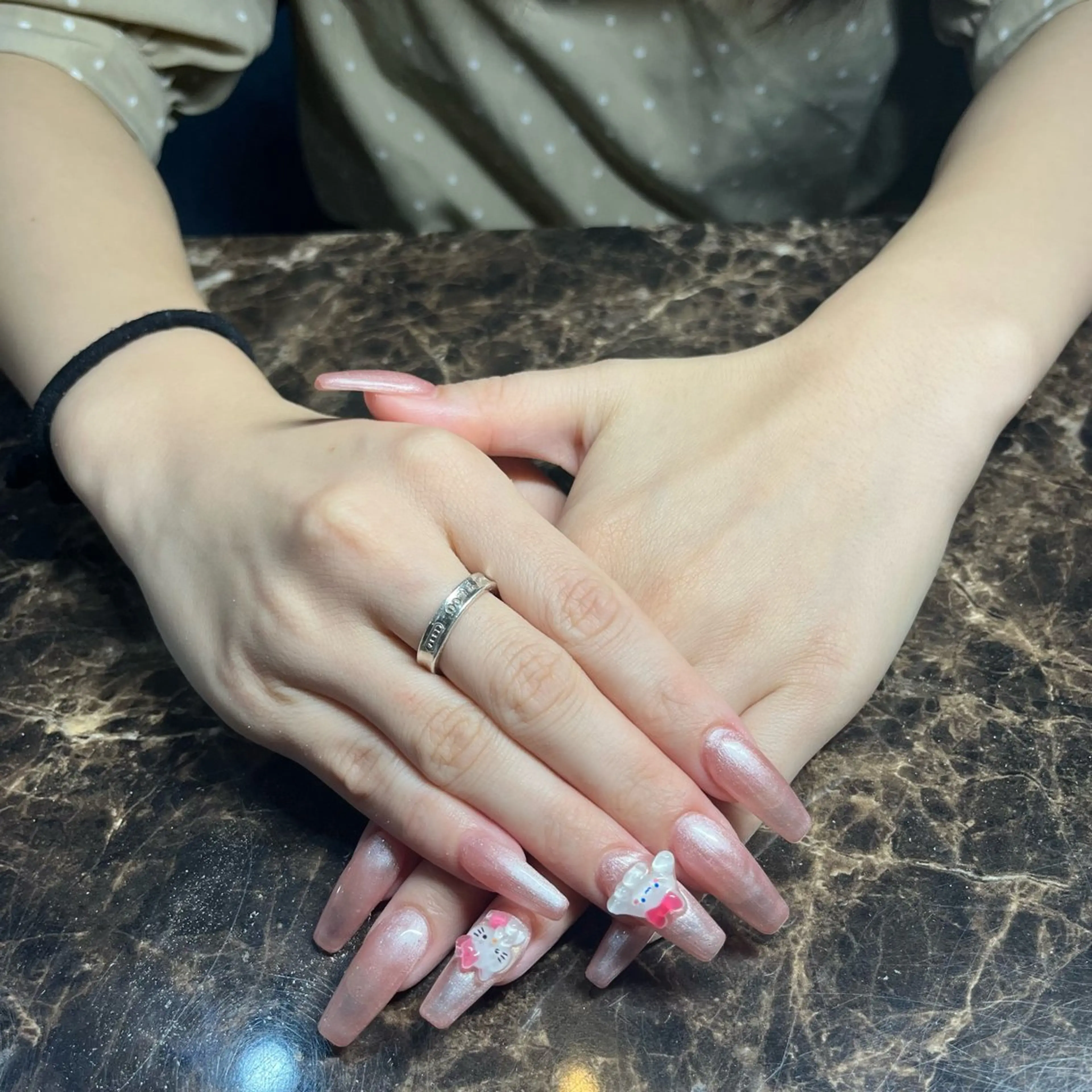 ネイル ハンドネイル IROHA nail Ami🐊🎀のネイルデザイン