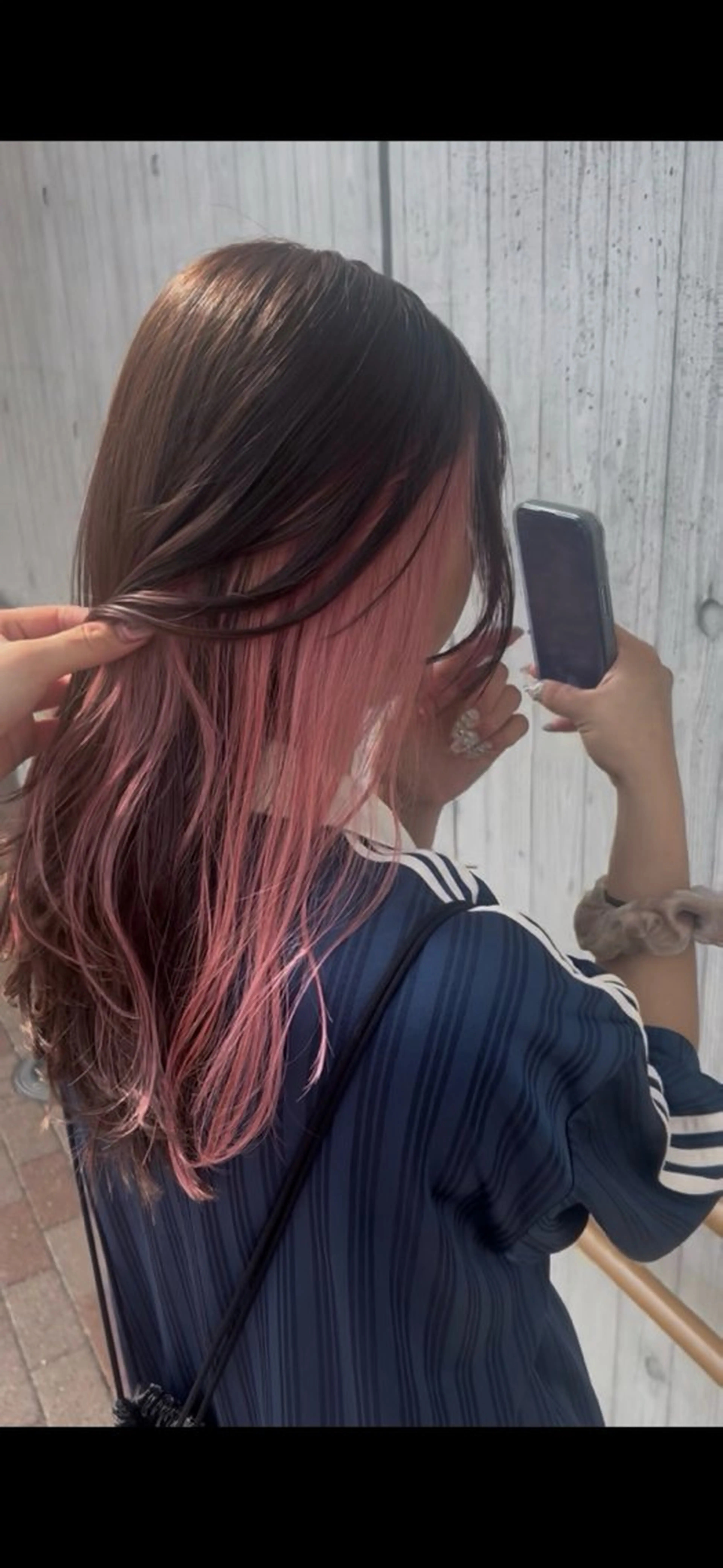 カラー 加藤 麻夢のヘアスタイル