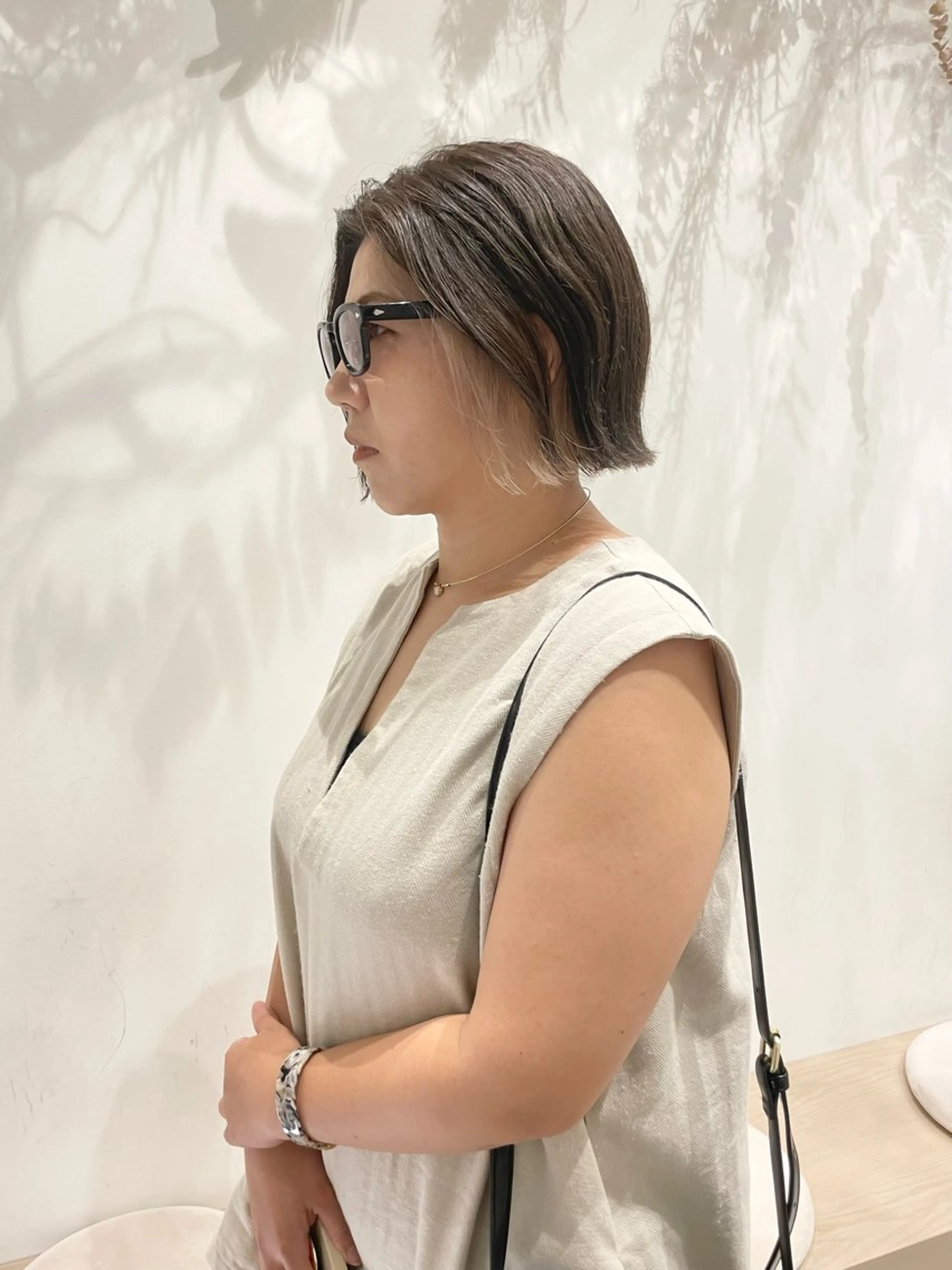 🌈カット+選べるカラー＋イヤーリングカラー＋3stepTRの写真