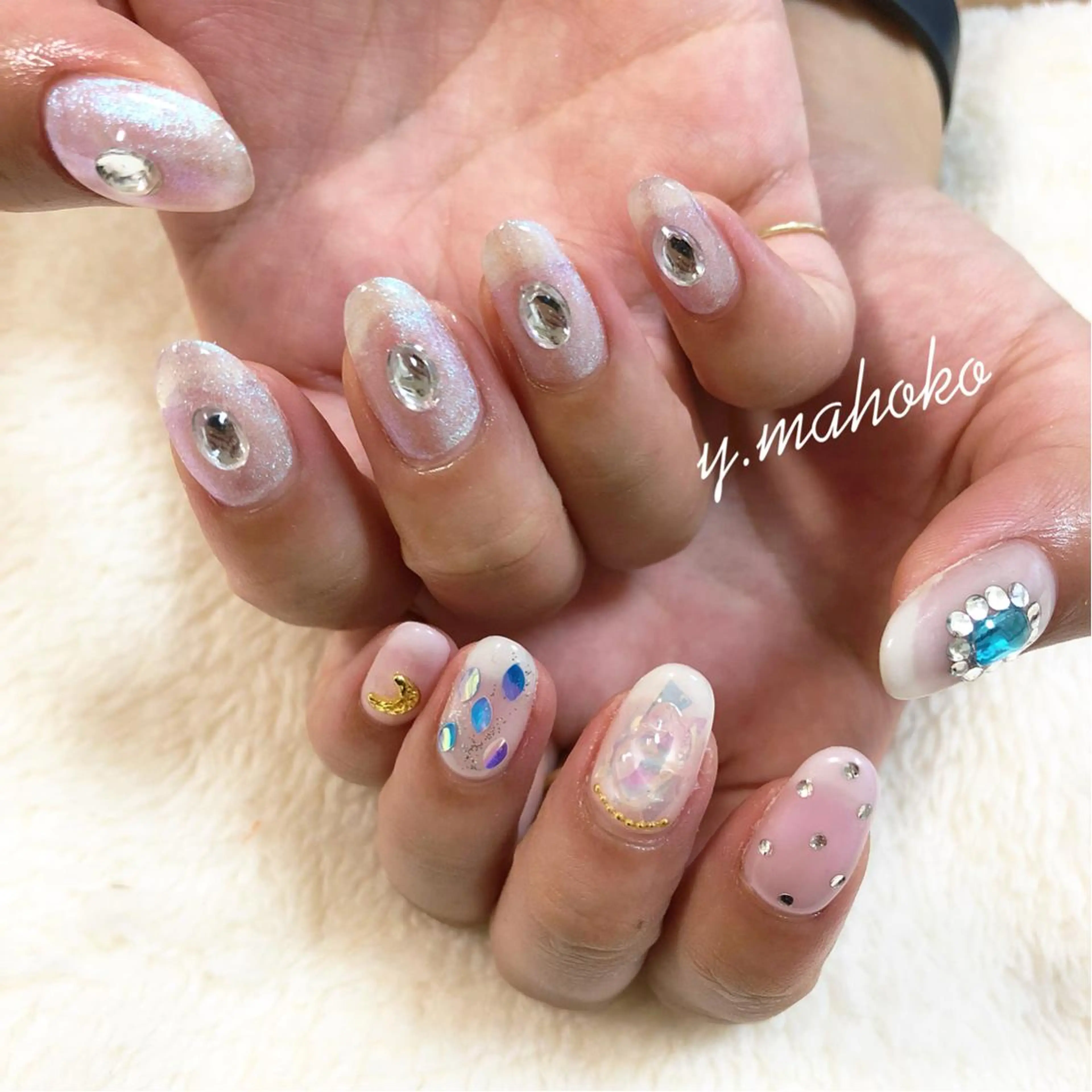 ネイル パラジェル有/ 長さだし/mahoのネイルデザイン