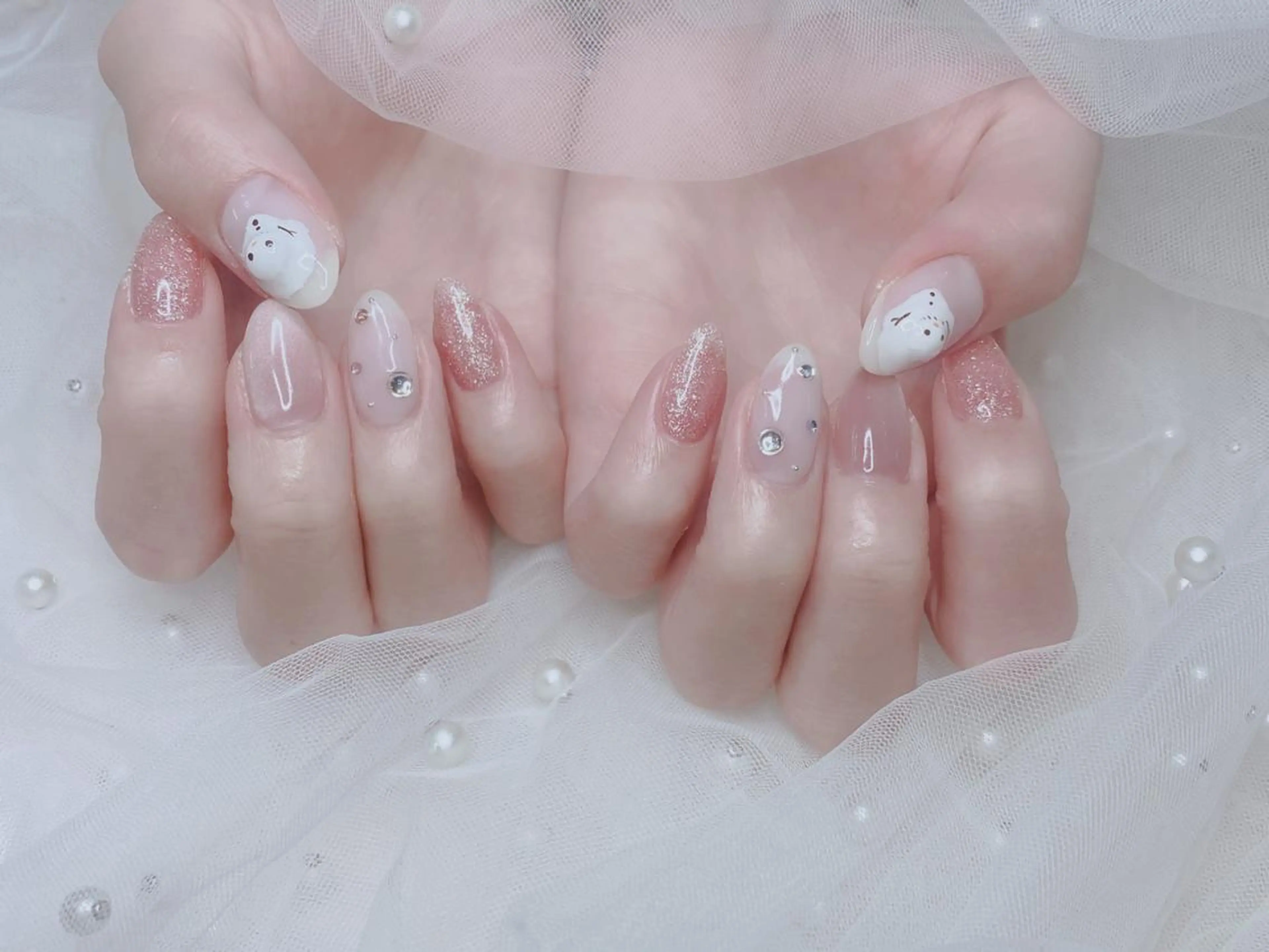 ネイル ハンドネイル 🎀シズカ nail🎀のネイルデザイン