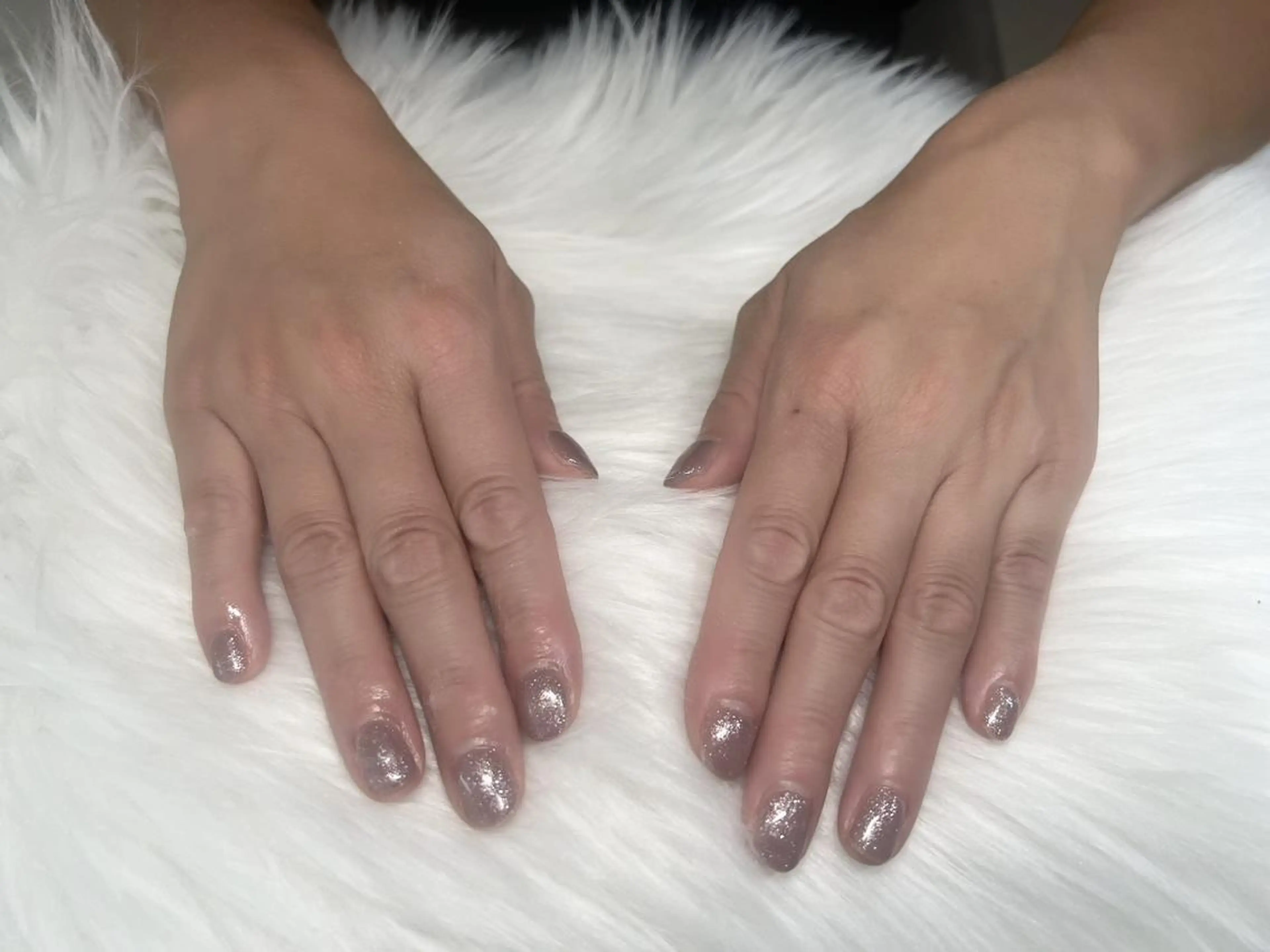 ネイル ラメ(グリッター) ワンカラーネイル Nail Salon Lindaのネイルデザイン