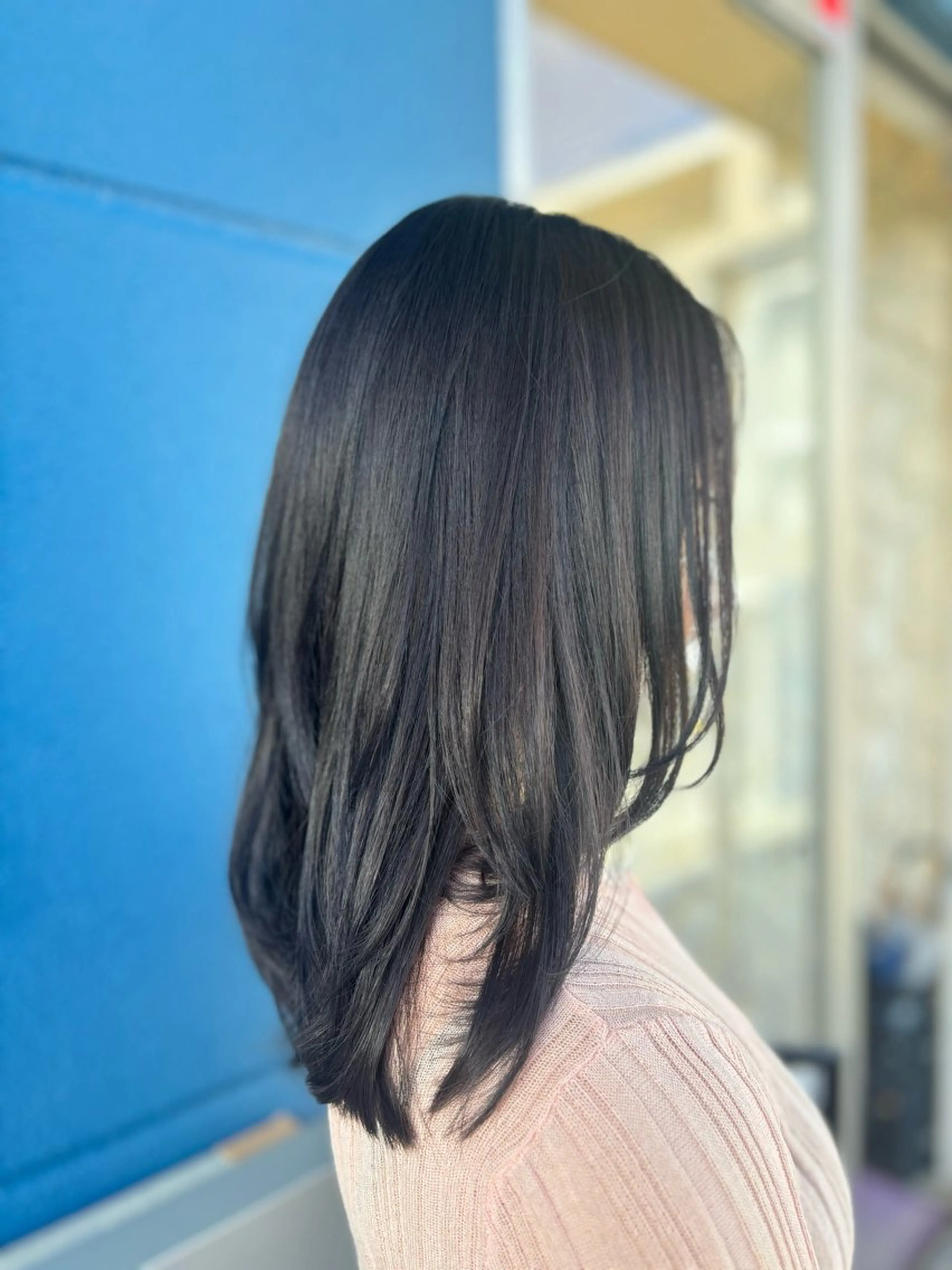 セミロング カラー Miloc那覇店 Ainoのヘアスタイル