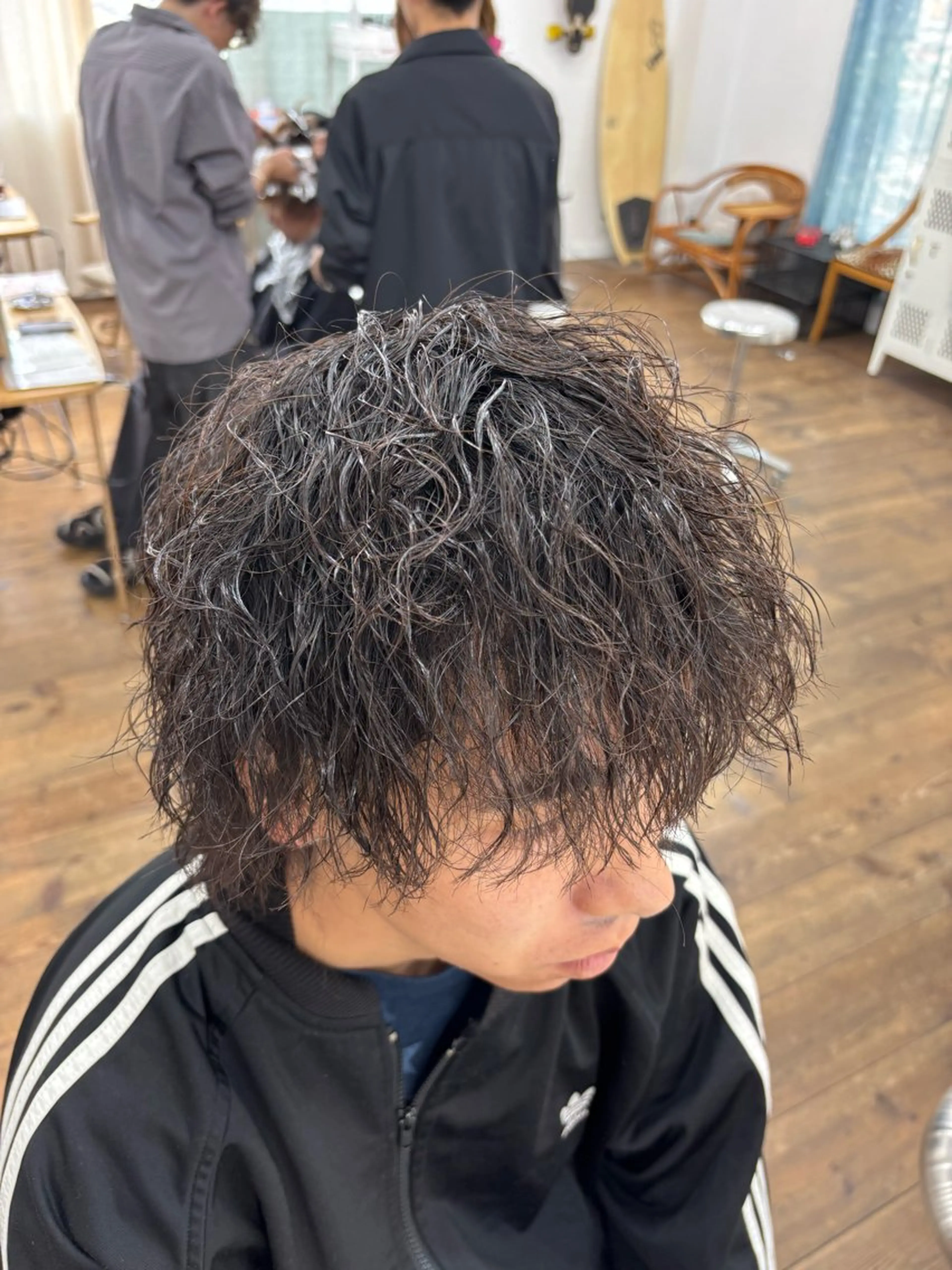 パーマ メンズ カット パーマ メンズ特化サロン Ryomaのヘアスタイル