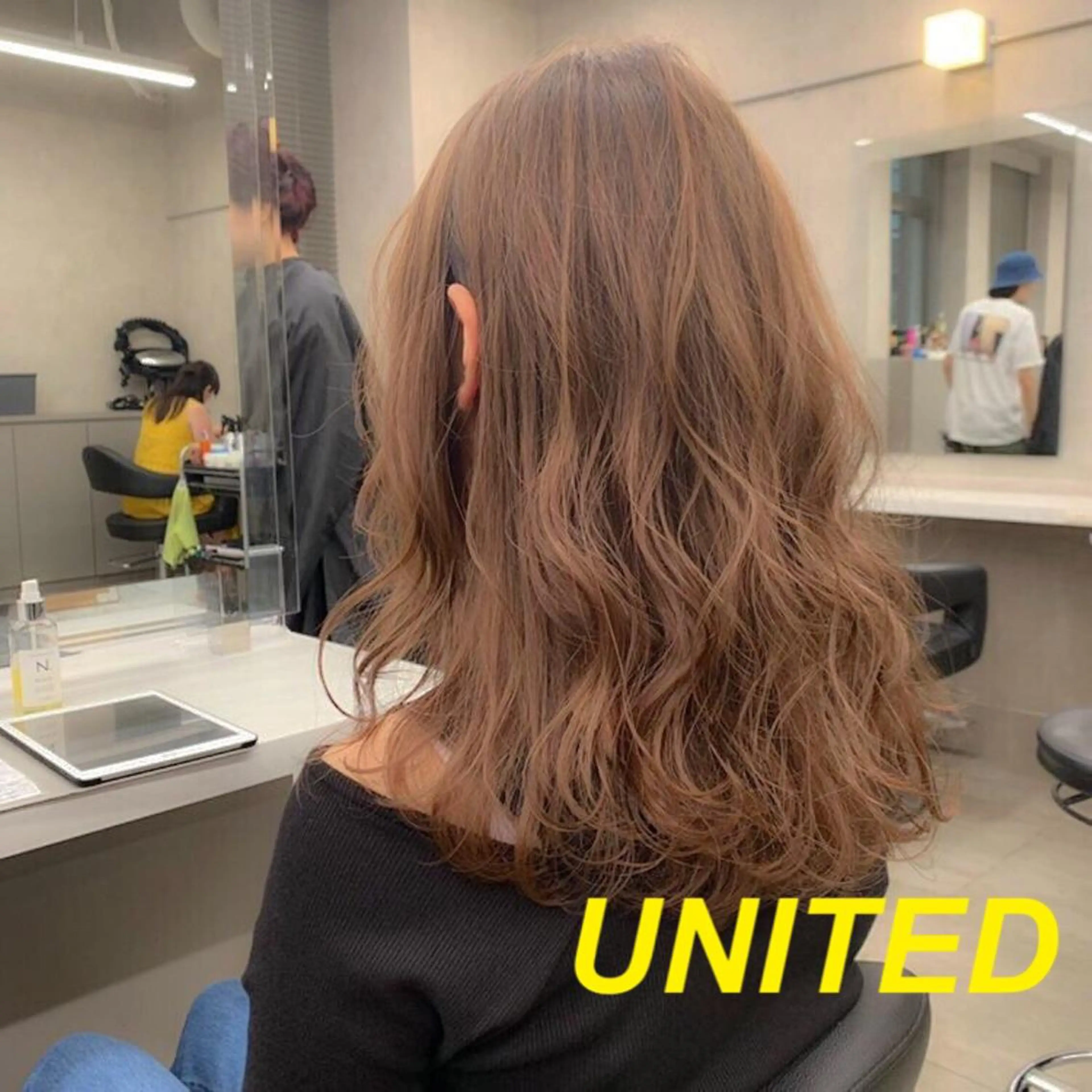 セミロング 🤎カラー比率90% 🤍TAKAYAのヘアスタイル