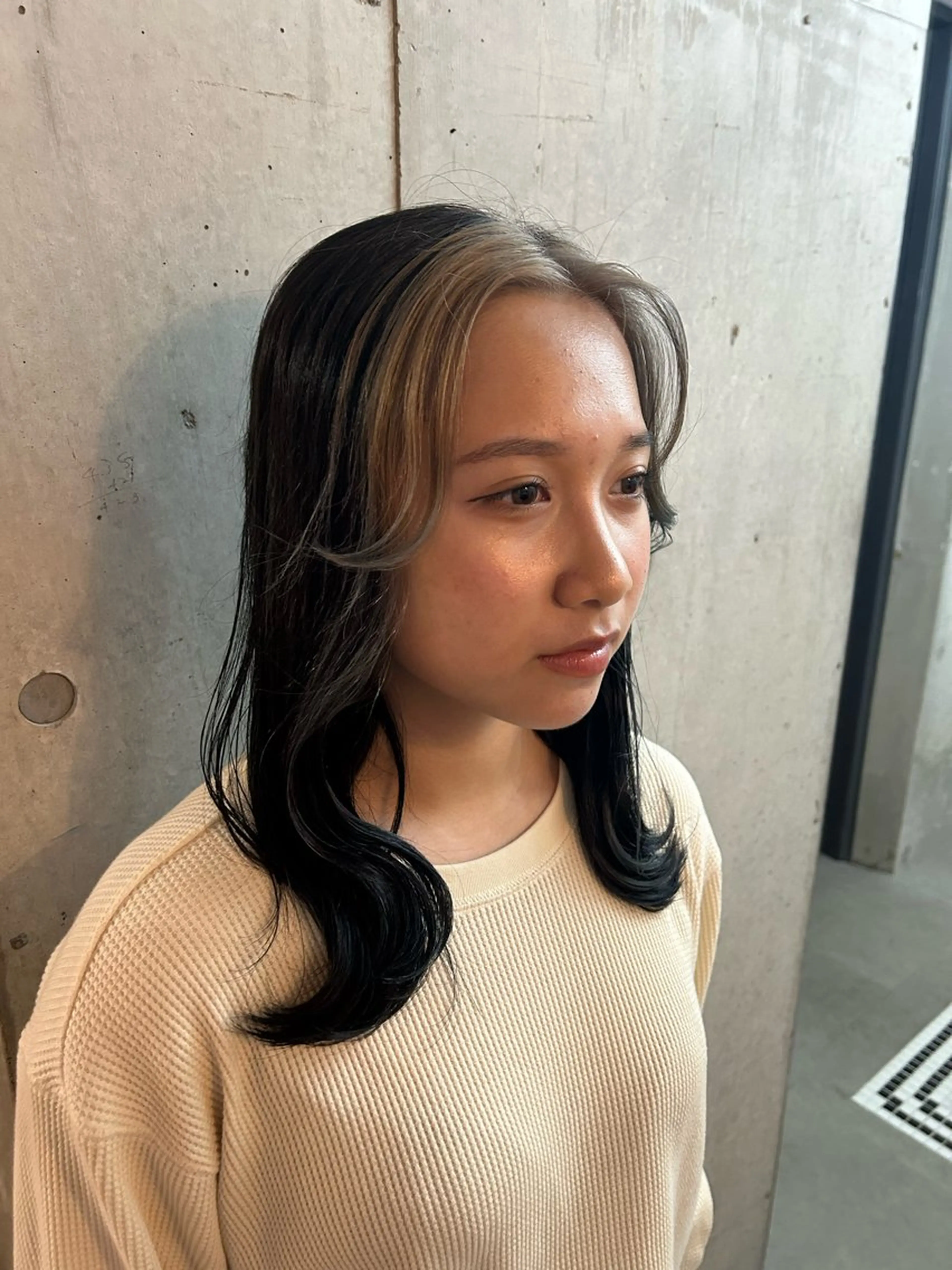 ロング カラー ヘアカラー トリートメント 🎨デザイン🥇 美髪・艶髪　日暮千敬のヘアスタイル