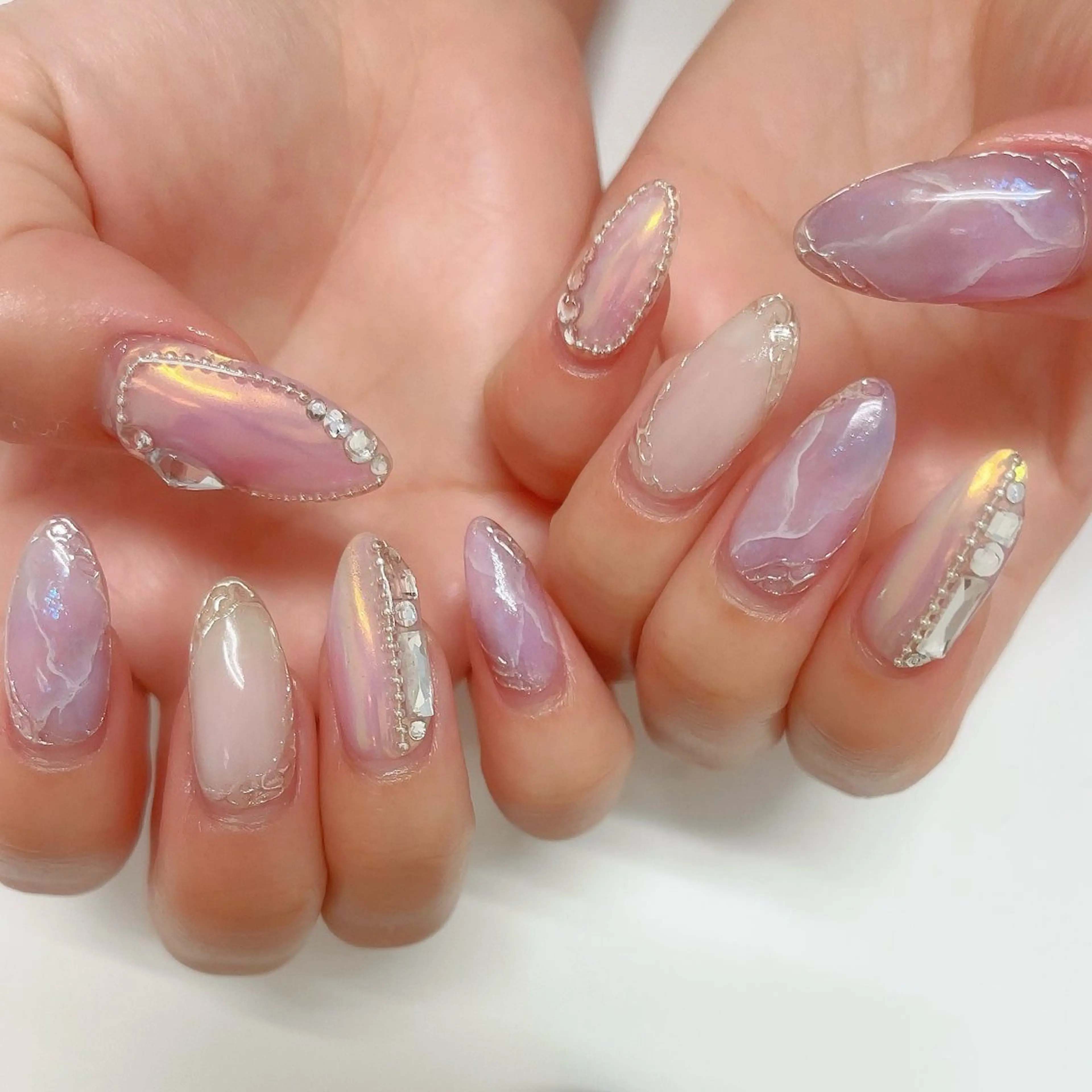 ネイル ニュアンスネイル ハンドネイル nailland♡ Airiのネイルデザイン