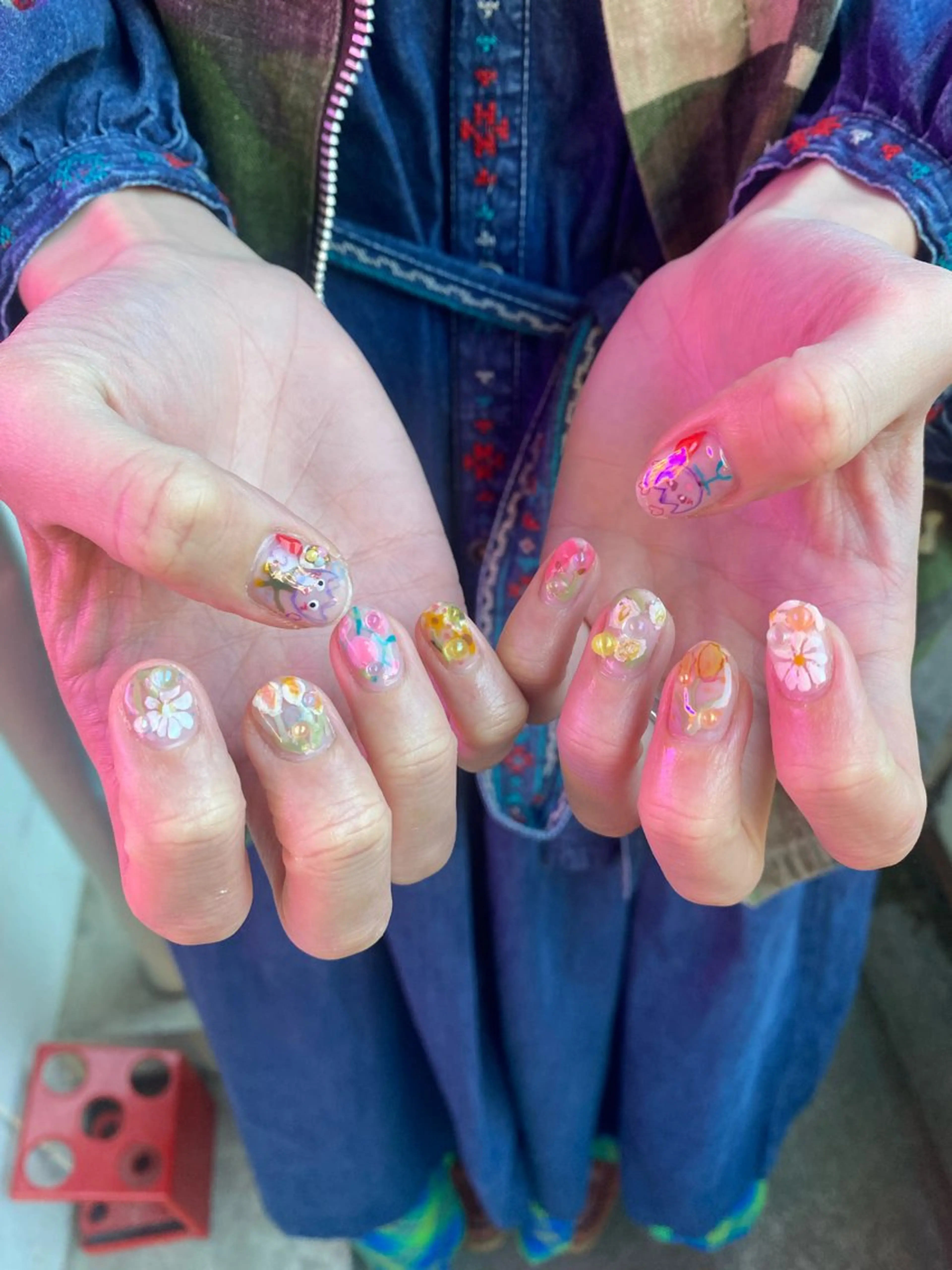 ネイル .unff所属・hana (..)個 性派/メンズネイル◎のネイルデザイン