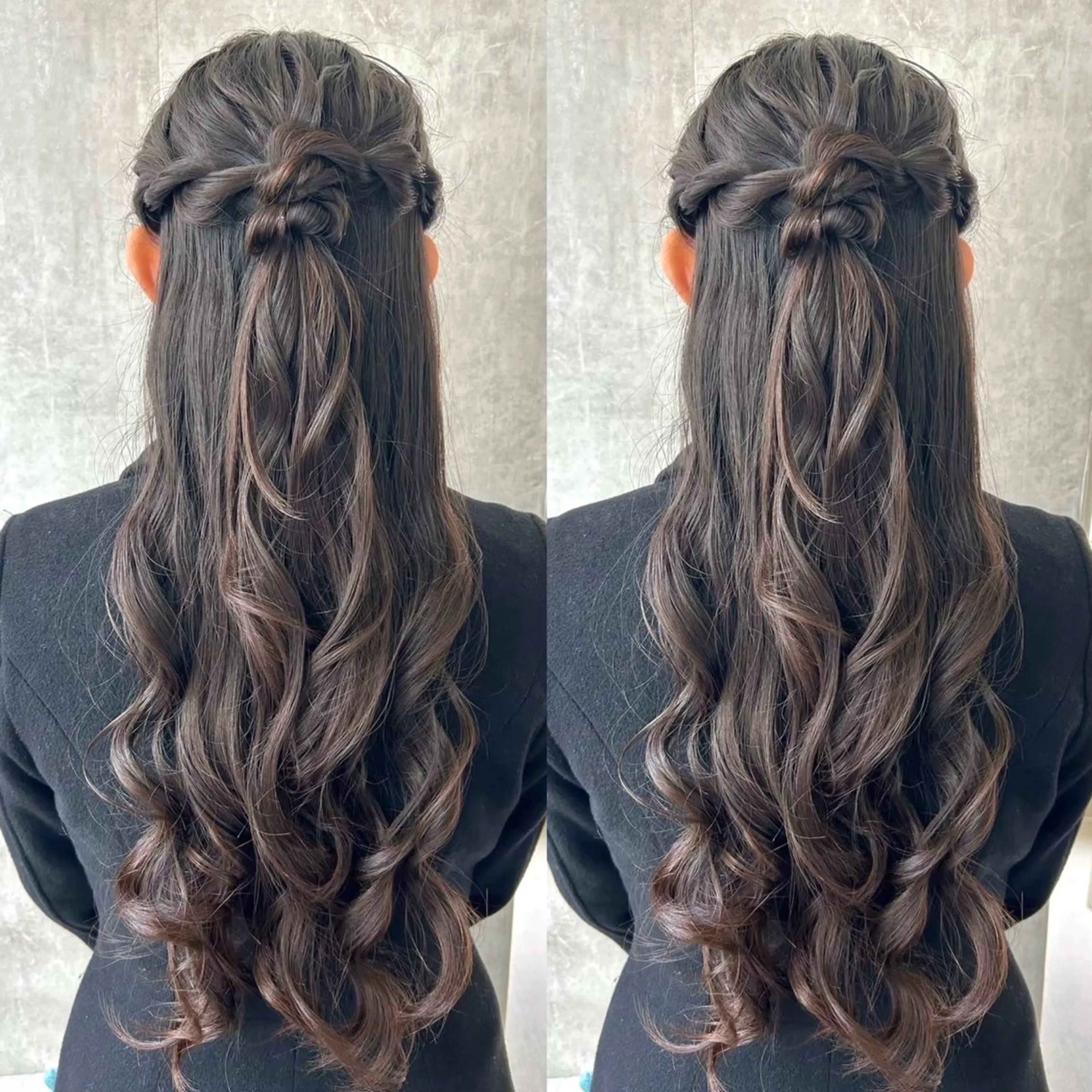 【🫧minimo限定🫧】ハーフアップ🌱の写真